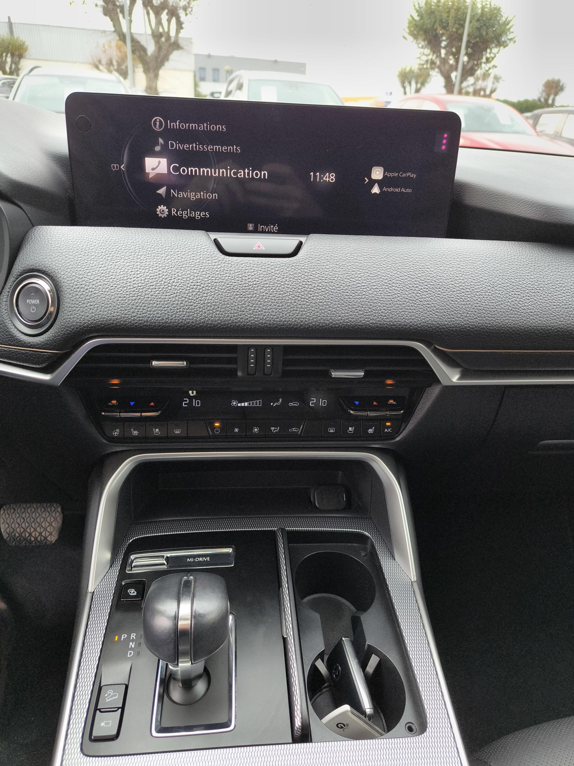 MAZDA CX-60 2.5L e-SKYACTIV PHEV 327 ch 4x4 BVA8 Homura - Véhicule Occasion Océane Auto