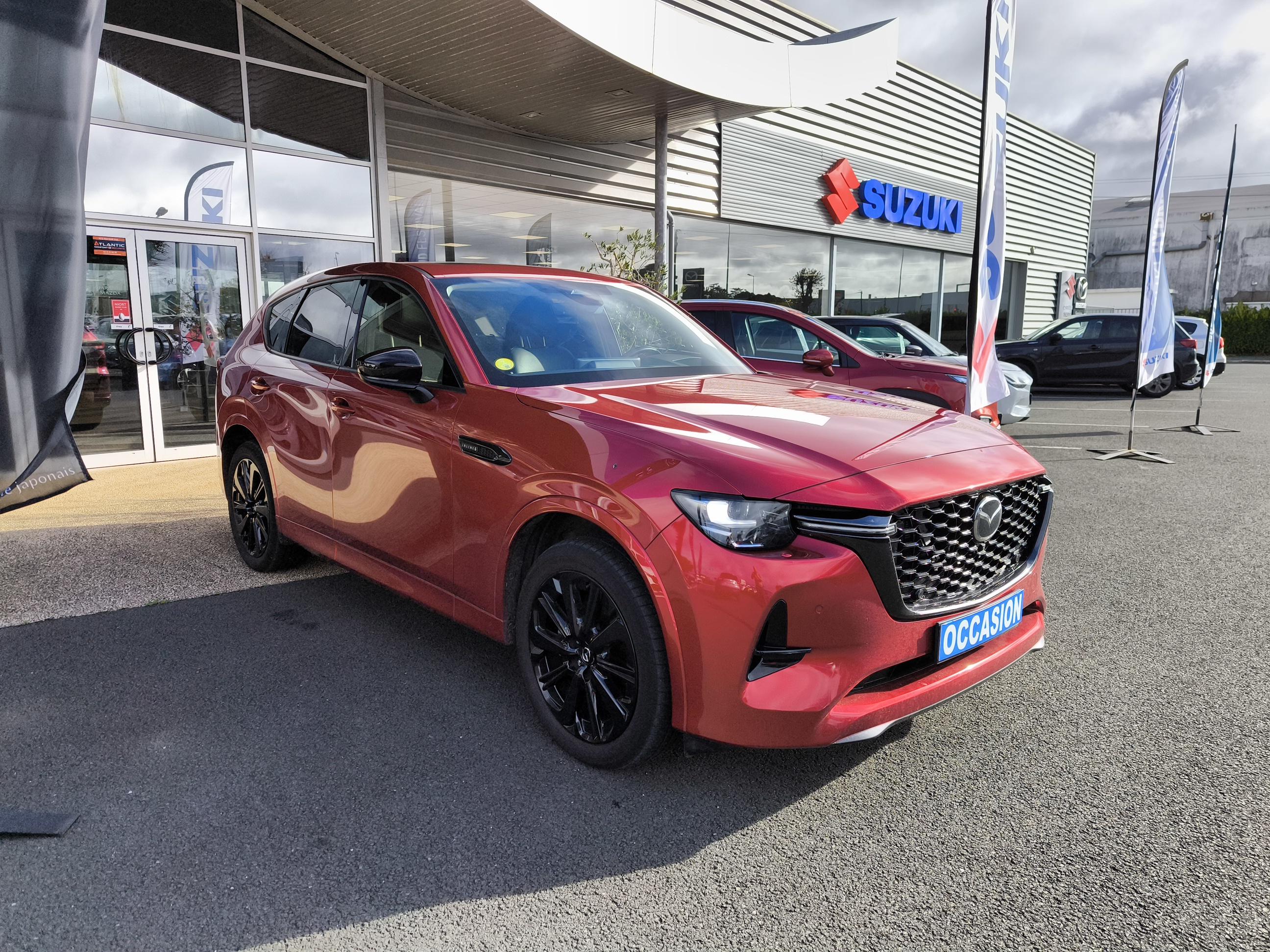 MAZDA CX-60 3.3L e-SKYACTIV D 254 ch 4x4 BVA8 Homura - Véhicule Occasion - Océane Auto MAZDA CX-60 3.3L e-SKYACTIV D 254 ch 4x4 BVA8 Homura - Véhicule Occasion Océane Auto