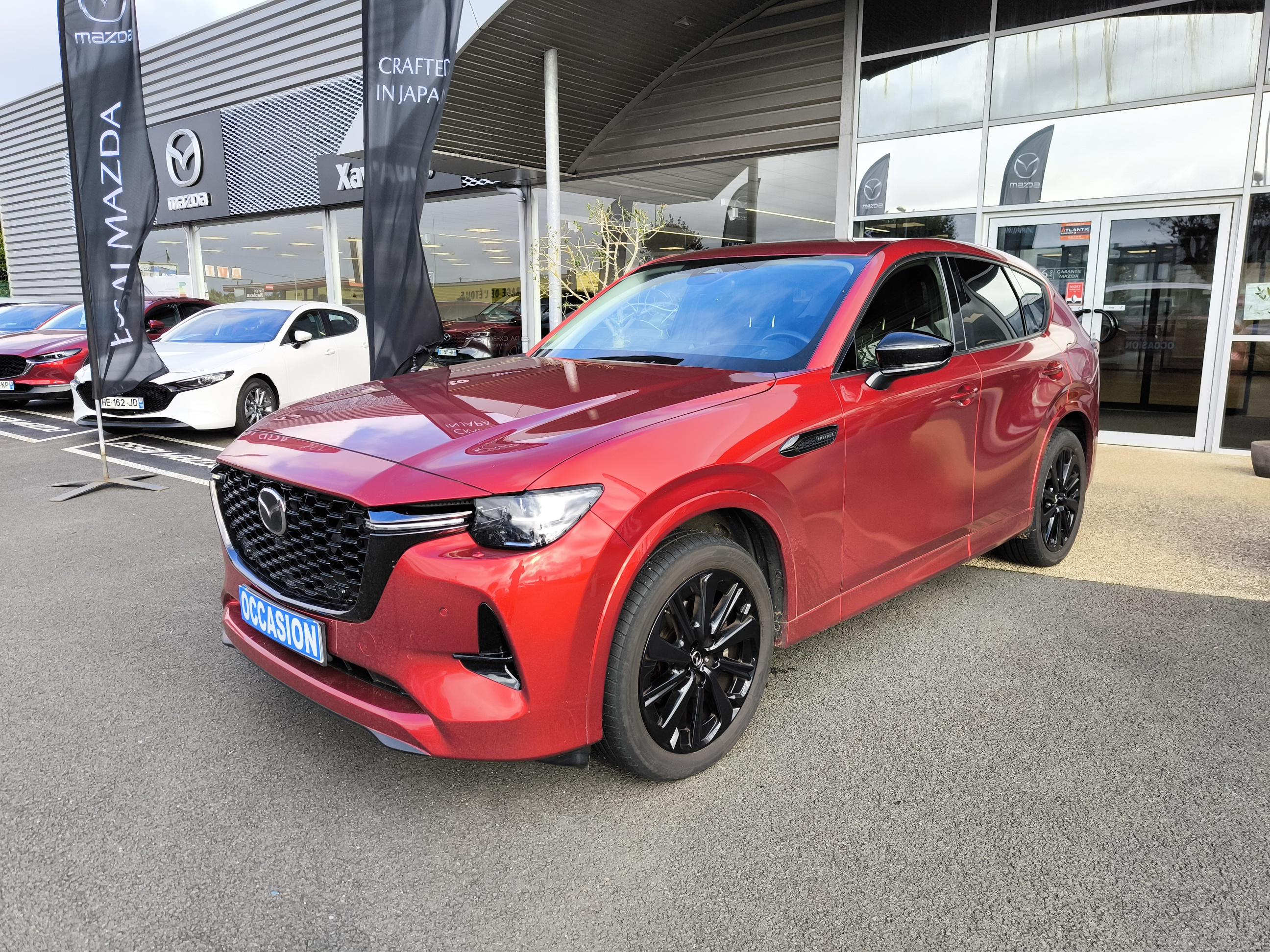 MAZDA CX-60 3.3L e-SKYACTIV D 254 ch 4x4 BVA8 Homura - Véhicule Occasion - Océane Auto MAZDA CX-60 3.3L e-SKYACTIV D 254 ch 4x4 BVA8 Homura - Véhicule Occasion Océane Auto
