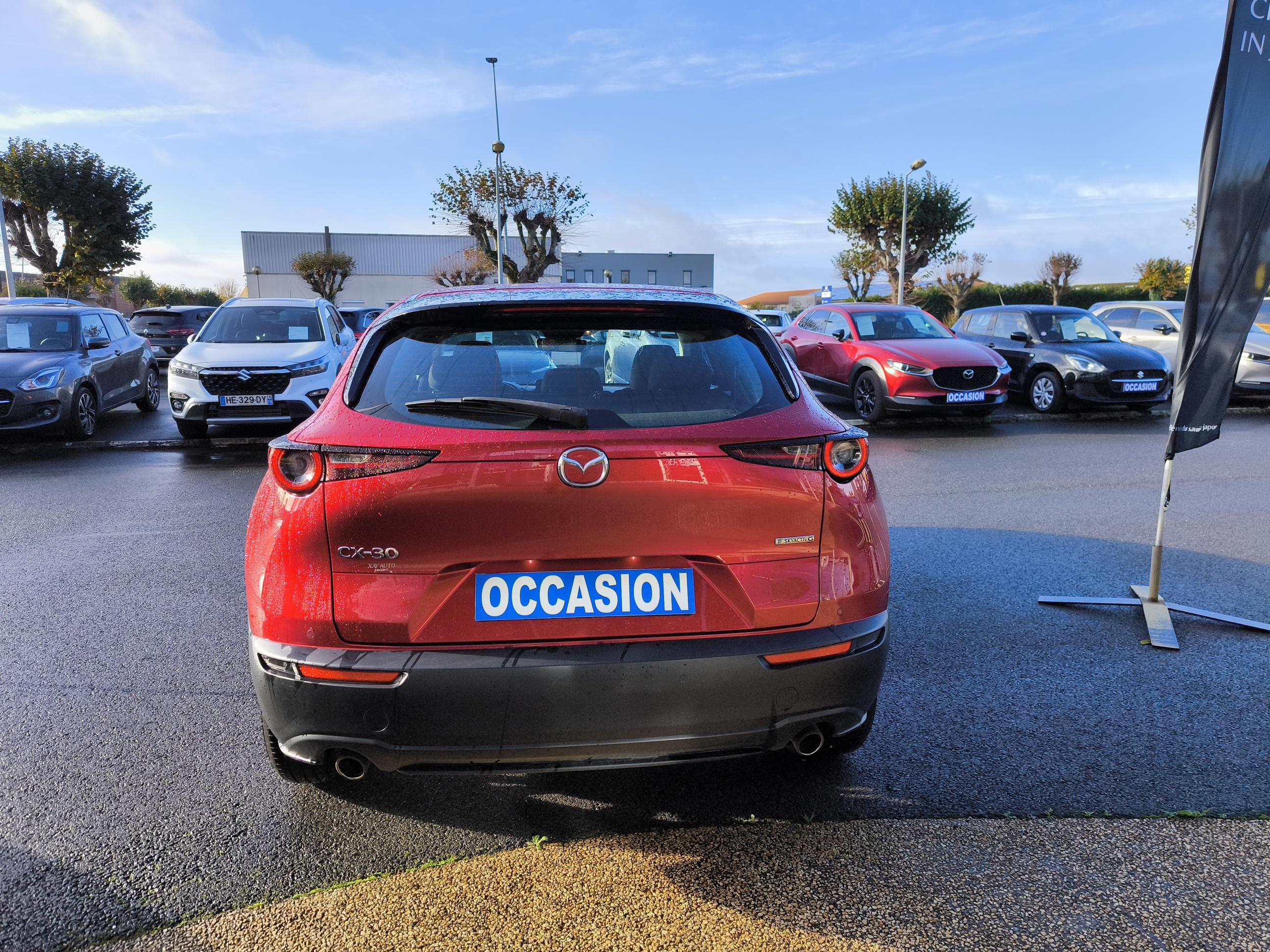 MAZDA CX-30 2.0L SKYACTIV-G M Hybrid 122 ch 4x2 BVA6 Style - Véhicule Occasion - Océane Auto MAZDA CX-30 2.0L SKYACTIV-G M Hybrid 122 ch 4x2 BVA6 Style - Véhicule Occasion Océane Auto