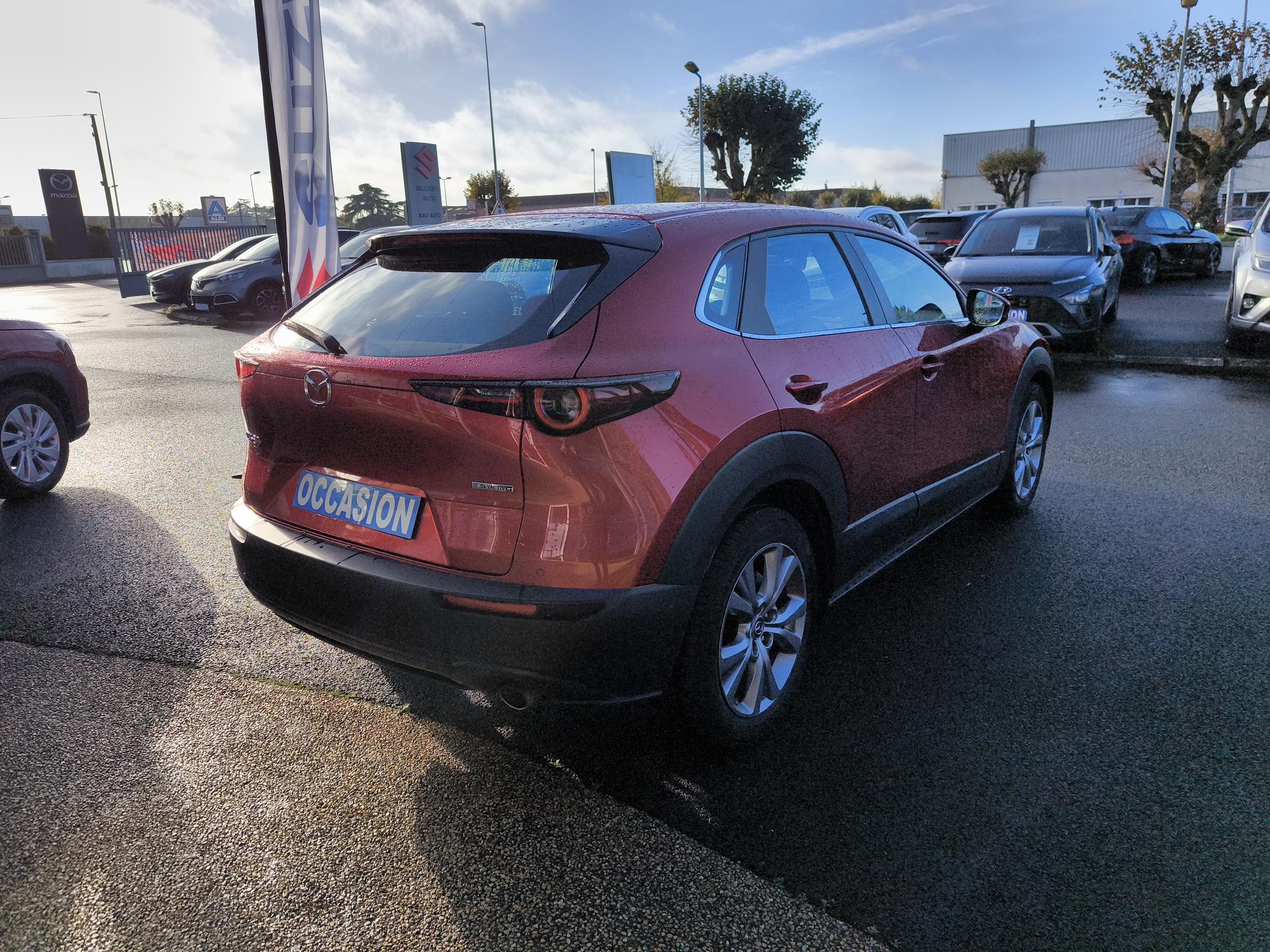 MAZDA CX-30 2.0L SKYACTIV-G M Hybrid 122 ch 4x2 BVA6 Style - Véhicule Occasion - Océane Auto MAZDA CX-30 2.0L SKYACTIV-G M Hybrid 122 ch 4x2 BVA6 Style - Véhicule Occasion Océane Auto