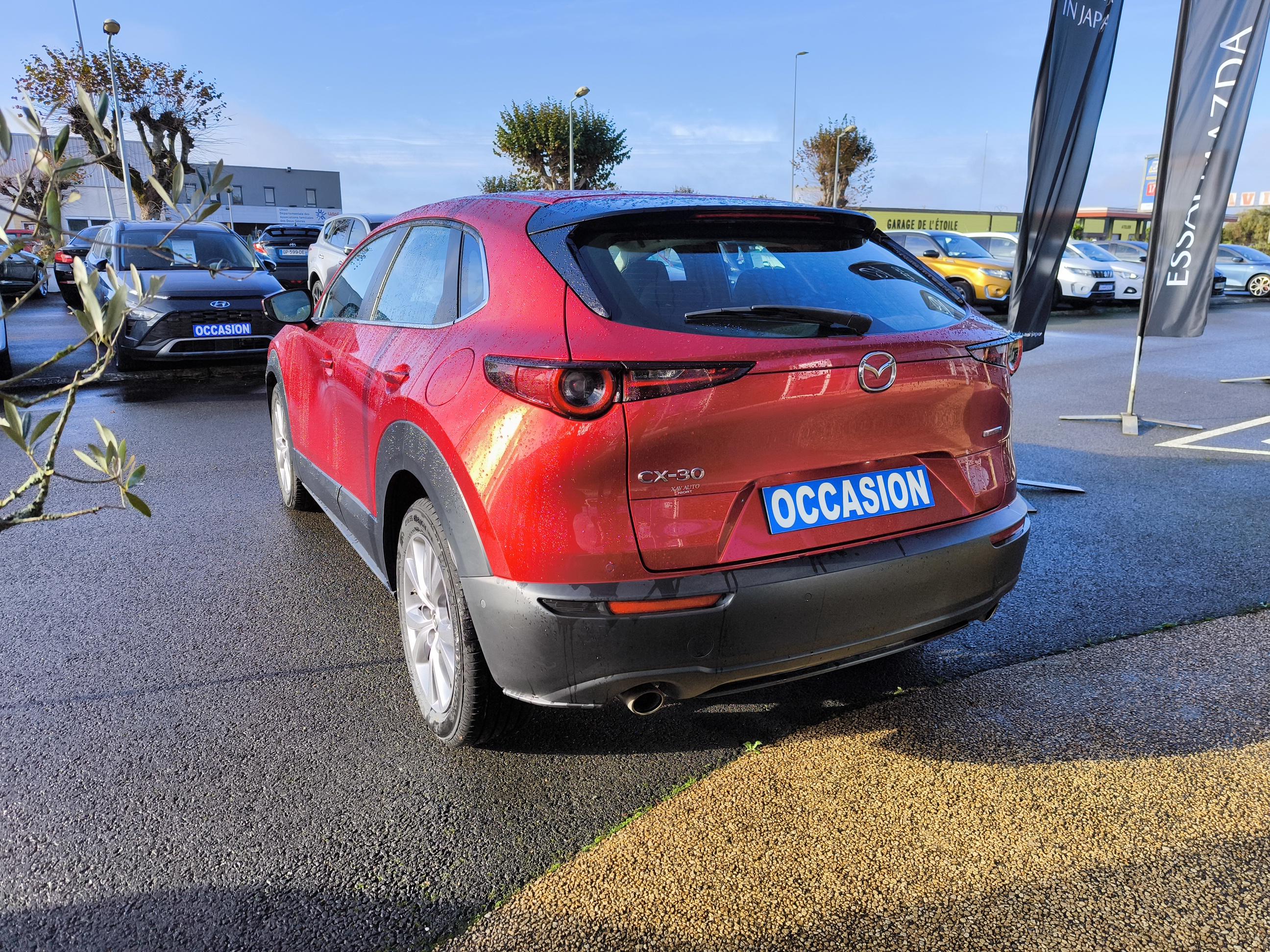 MAZDA CX-30 2.0L SKYACTIV-G M Hybrid 122 ch 4x2 BVA6 Style - Véhicule Occasion - Océane Auto MAZDA CX-30 2.0L SKYACTIV-G M Hybrid 122 ch 4x2 BVA6 Style - Véhicule Occasion Océane Auto
