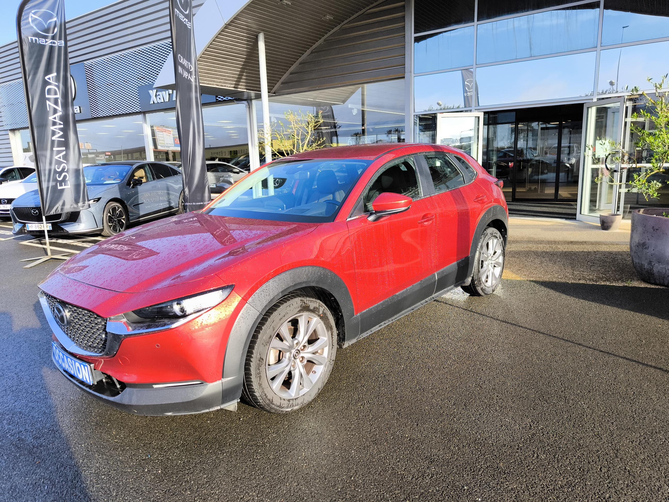 MAZDA CX-30 2.0L SKYACTIV-G M Hybrid 122 ch 4x2 BVA6 Style - Véhicule Occasion - Océane Auto MAZDA CX-30 2.0L SKYACTIV-G M Hybrid 122 ch 4x2 BVA6 Style - Véhicule Occasion Océane Auto