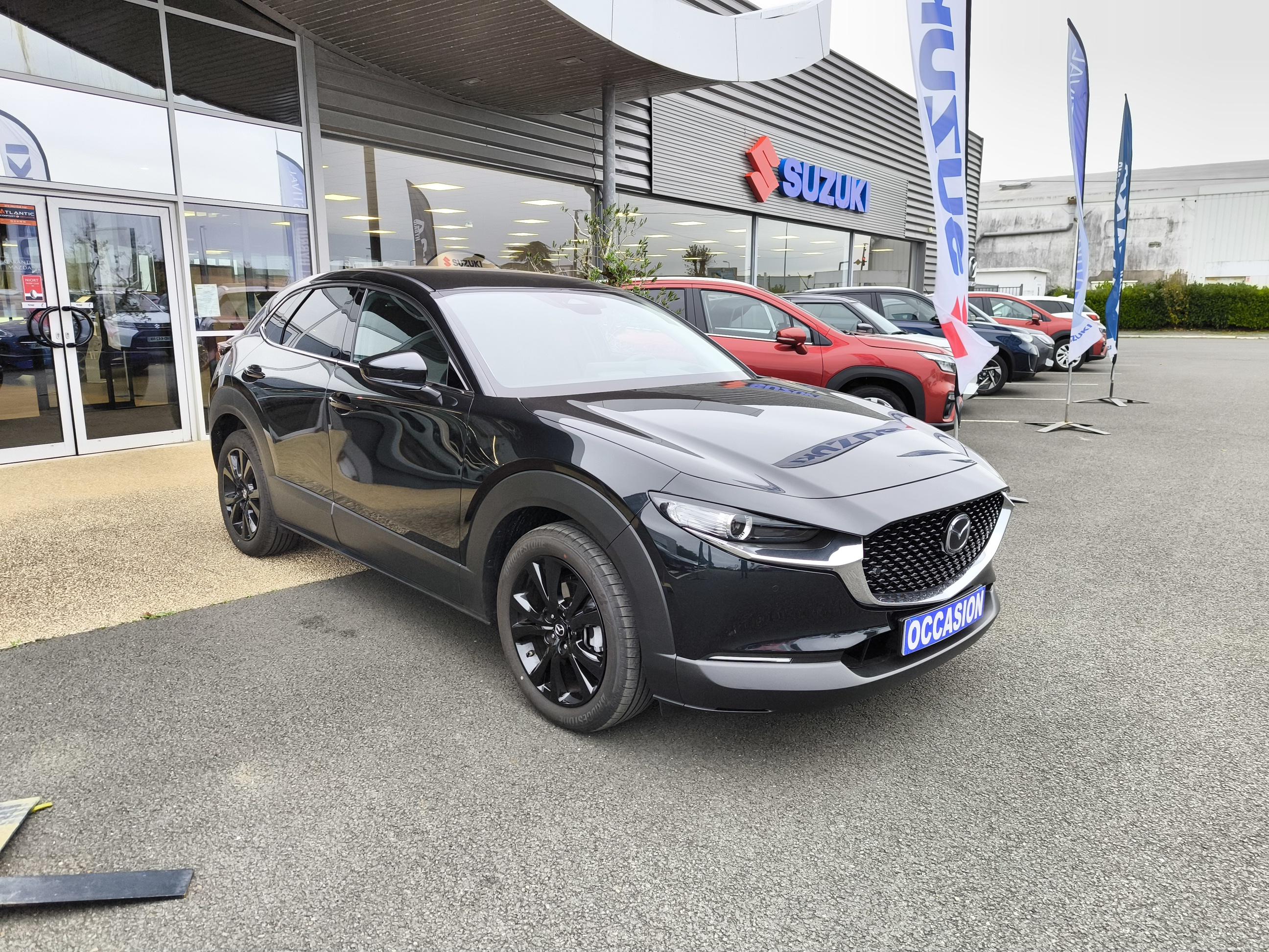 MAZDA CX-30 2.0L e-SKYACTIV X M Hybrid 186 ch 4x2 BVA6 Homura - Véhicule Occasion - Océane Auto MAZDA CX-30 2.0L e-SKYACTIV X M Hybrid 186 ch 4x2 BVA6 Homura - Véhicule Occasion Océane Auto