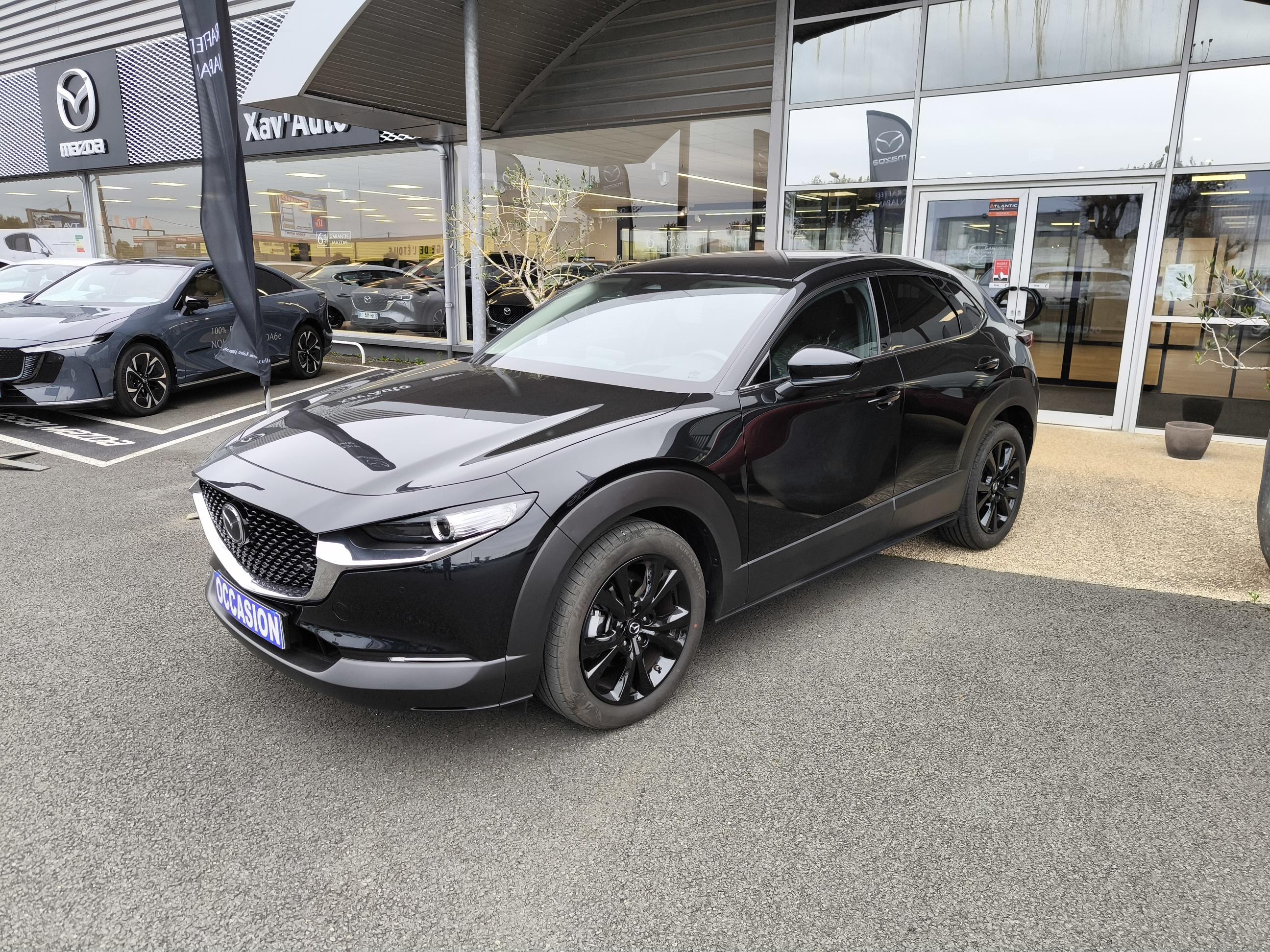MAZDA CX-30 2.0L e-SKYACTIV X M Hybrid 186 ch 4x2 BVA6 Homura - Véhicule Occasion - Océane Auto MAZDA CX-30 2.0L e-SKYACTIV X M Hybrid 186 ch 4x2 BVA6 Homura - Véhicule Occasion Océane Auto