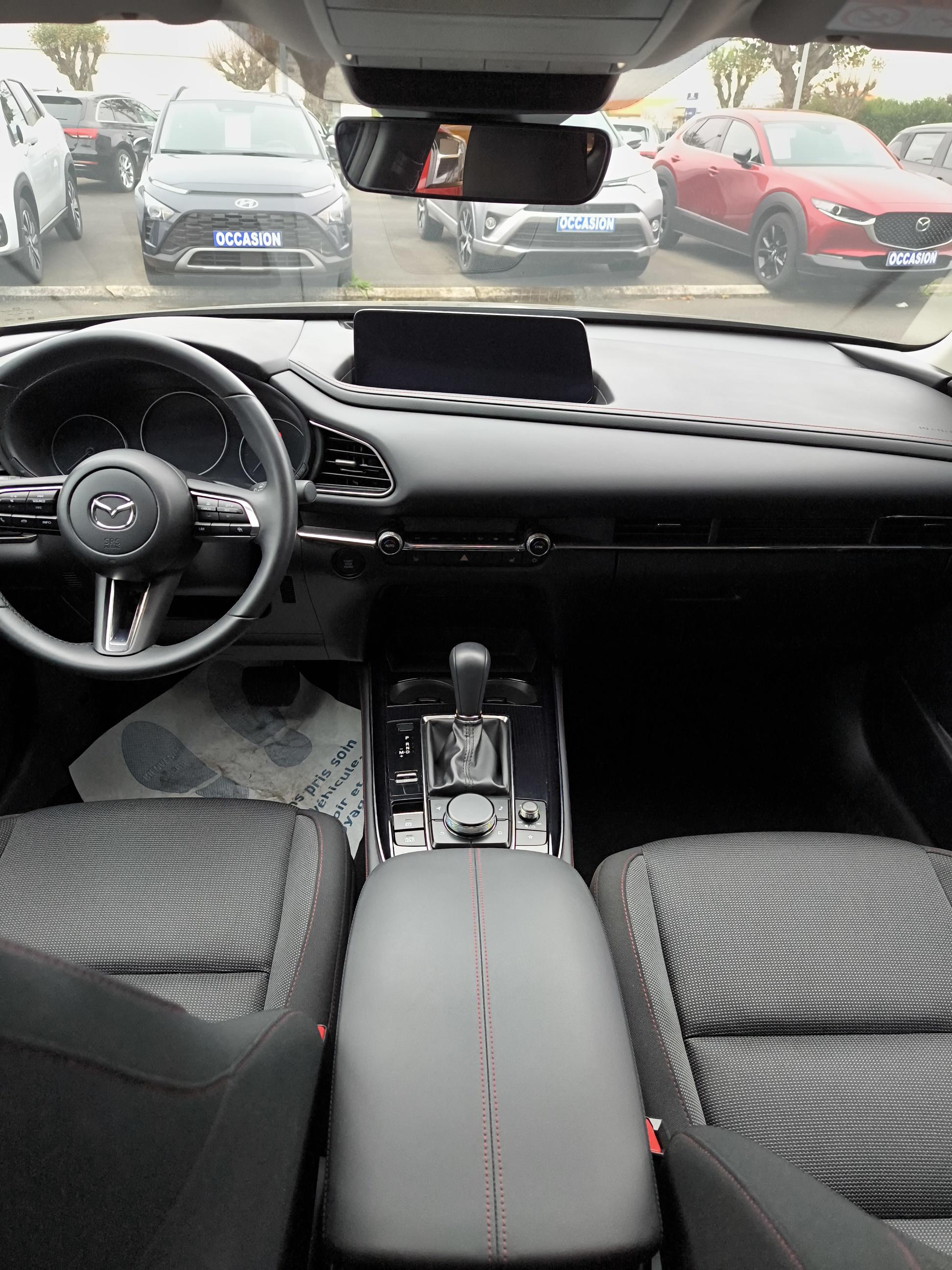 MAZDA CX-30 2.0L e-SKYACTIV X M Hybrid 186 ch 4x2 BVA6 Homura - Véhicule Occasion - Océane Auto MAZDA CX-30 2.0L e-SKYACTIV X M Hybrid 186 ch 4x2 BVA6 Homura - Véhicule Occasion Océane Auto