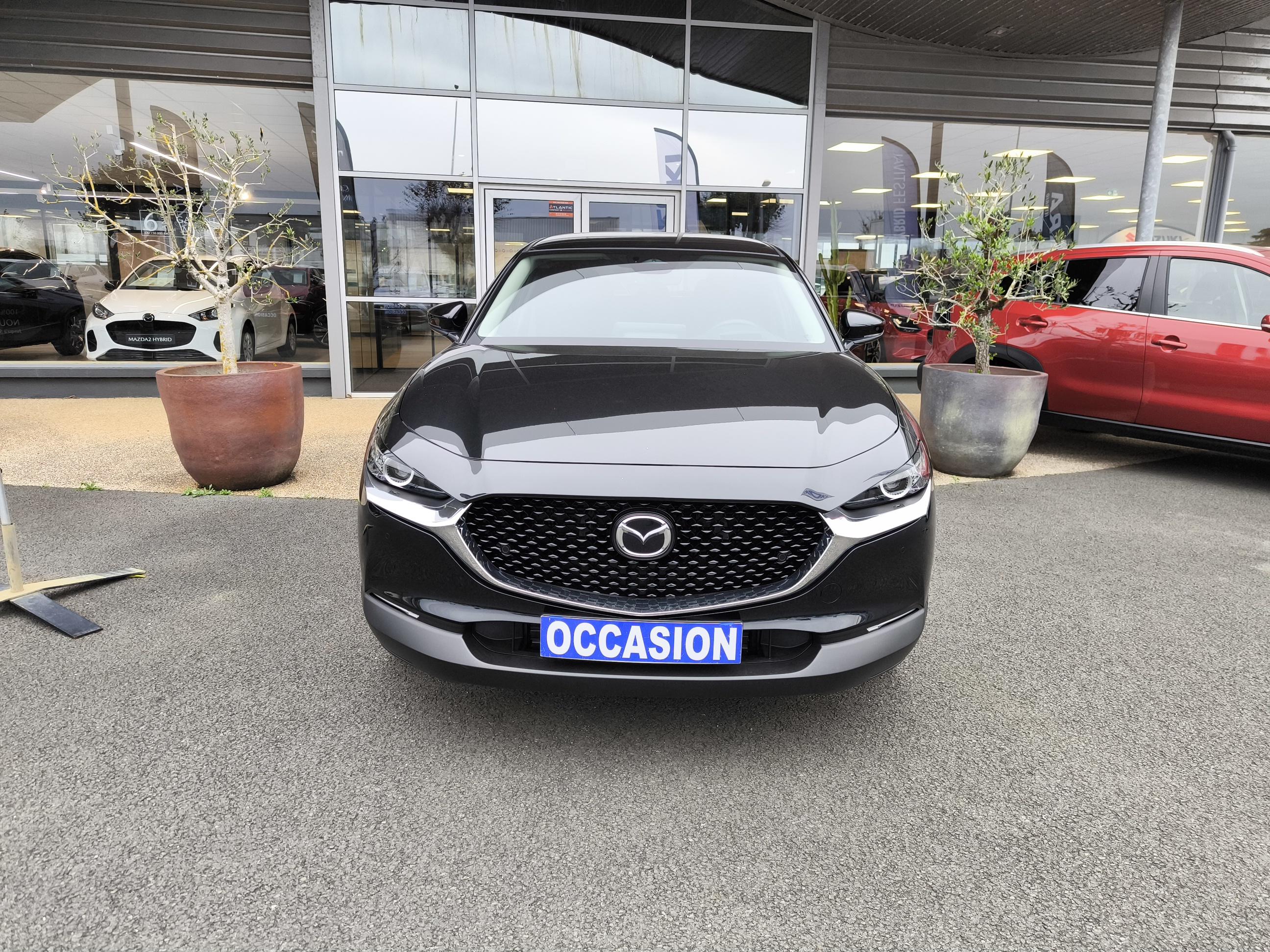 MAZDA CX-30 2.0L e-SKYACTIV X M Hybrid 186 ch 4x2 BVA6 Homura - Véhicule Occasion - Océane Auto MAZDA CX-30 2.0L e-SKYACTIV X M Hybrid 186 ch 4x2 BVA6 Homura - Véhicule Occasion Océane Auto