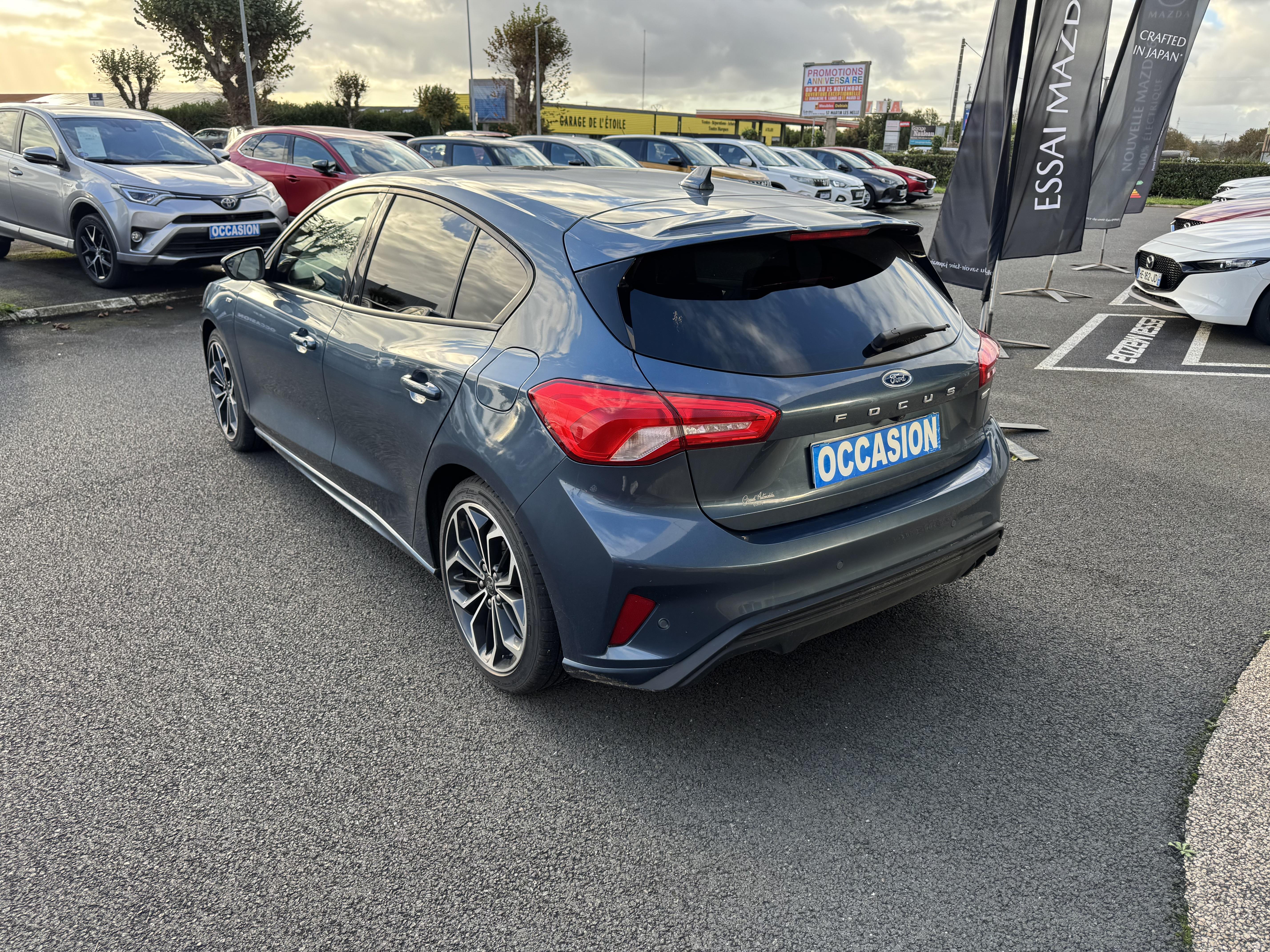 FORD Focus 1.0 EcoBoost 155 S&S mHEV ST Line - Véhicule Occasion Océane Auto
