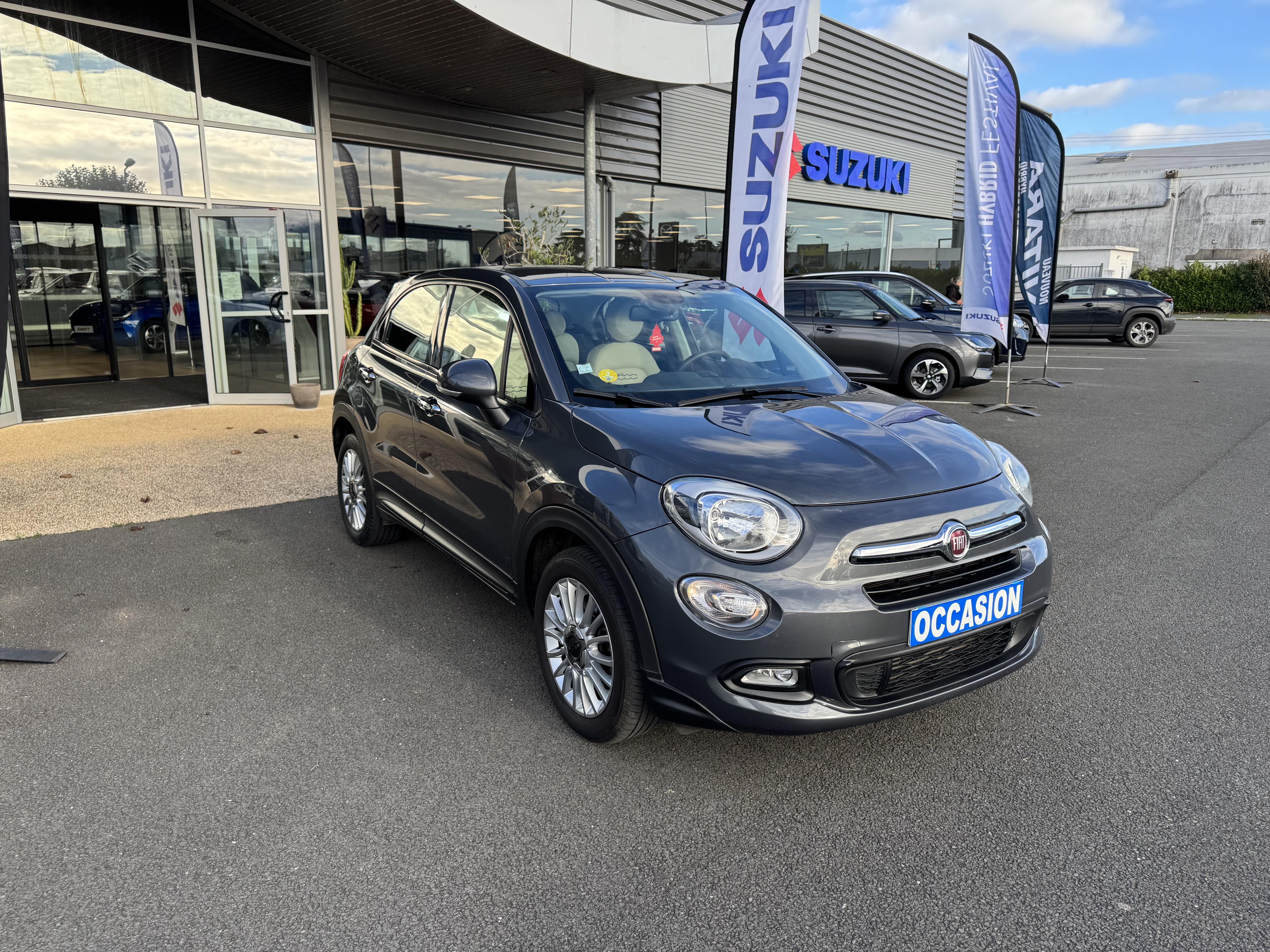 FIAT 500X 1.6 MultiJet 120 ch Popstar - Véhicule Occasion - Océane Auto FIAT 500X 1.6 MultiJet 120 ch Popstar - Véhicule Occasion Océane Auto