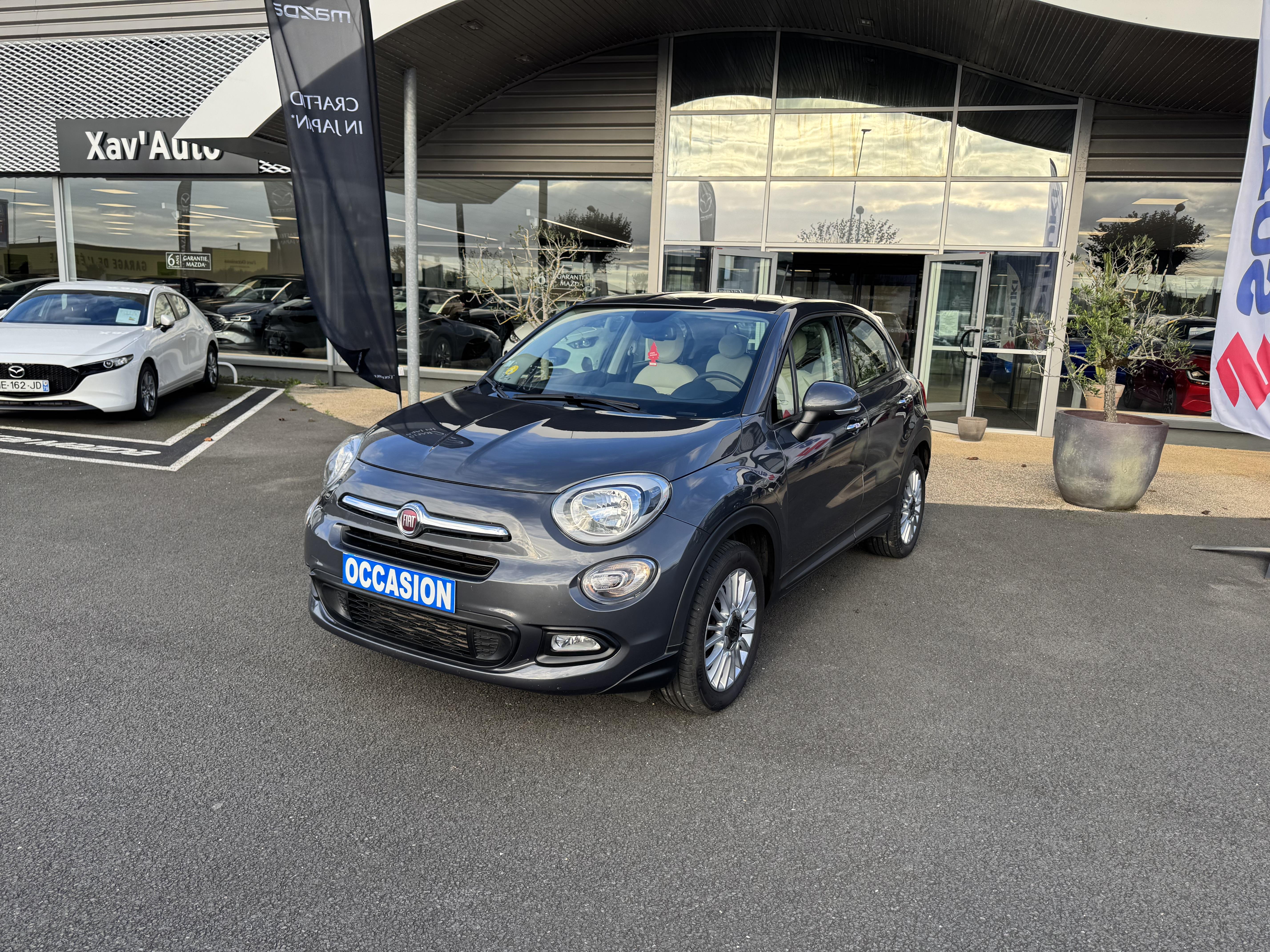 FIAT 500X 1.6 MultiJet 120 ch Popstar - Véhicule Occasion - Océane Auto FIAT 500X 1.6 MultiJet 120 ch Popstar - Véhicule Occasion Océane Auto