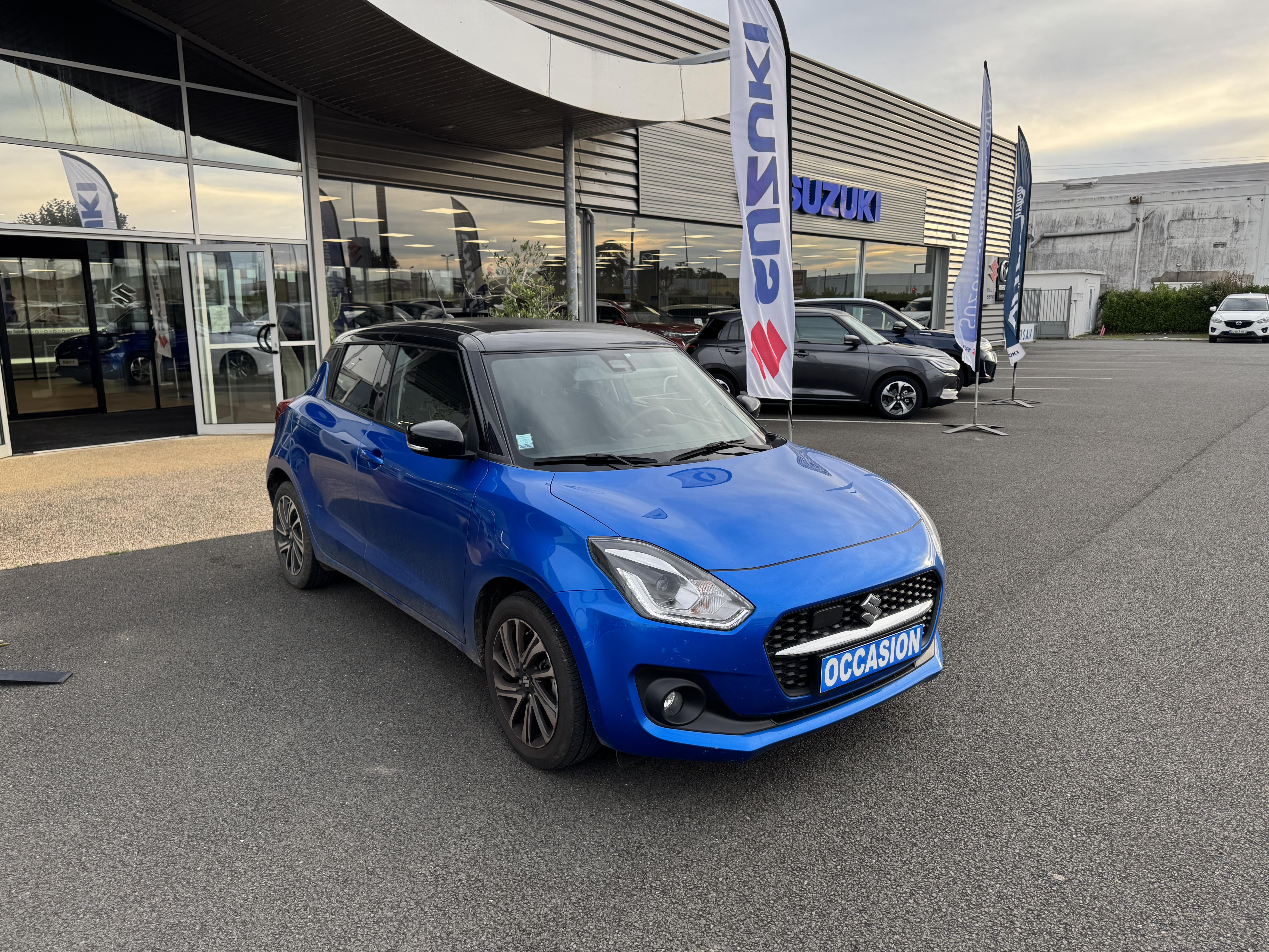 SUZUKI Swift 1.2 Dualjet Hybrid Auto (CVT) Pack - Véhicule Occasion - Océane Auto SUZUKI Swift 1.2 Dualjet Hybrid Auto (CVT) Pack - Véhicule Occasion Océane Auto