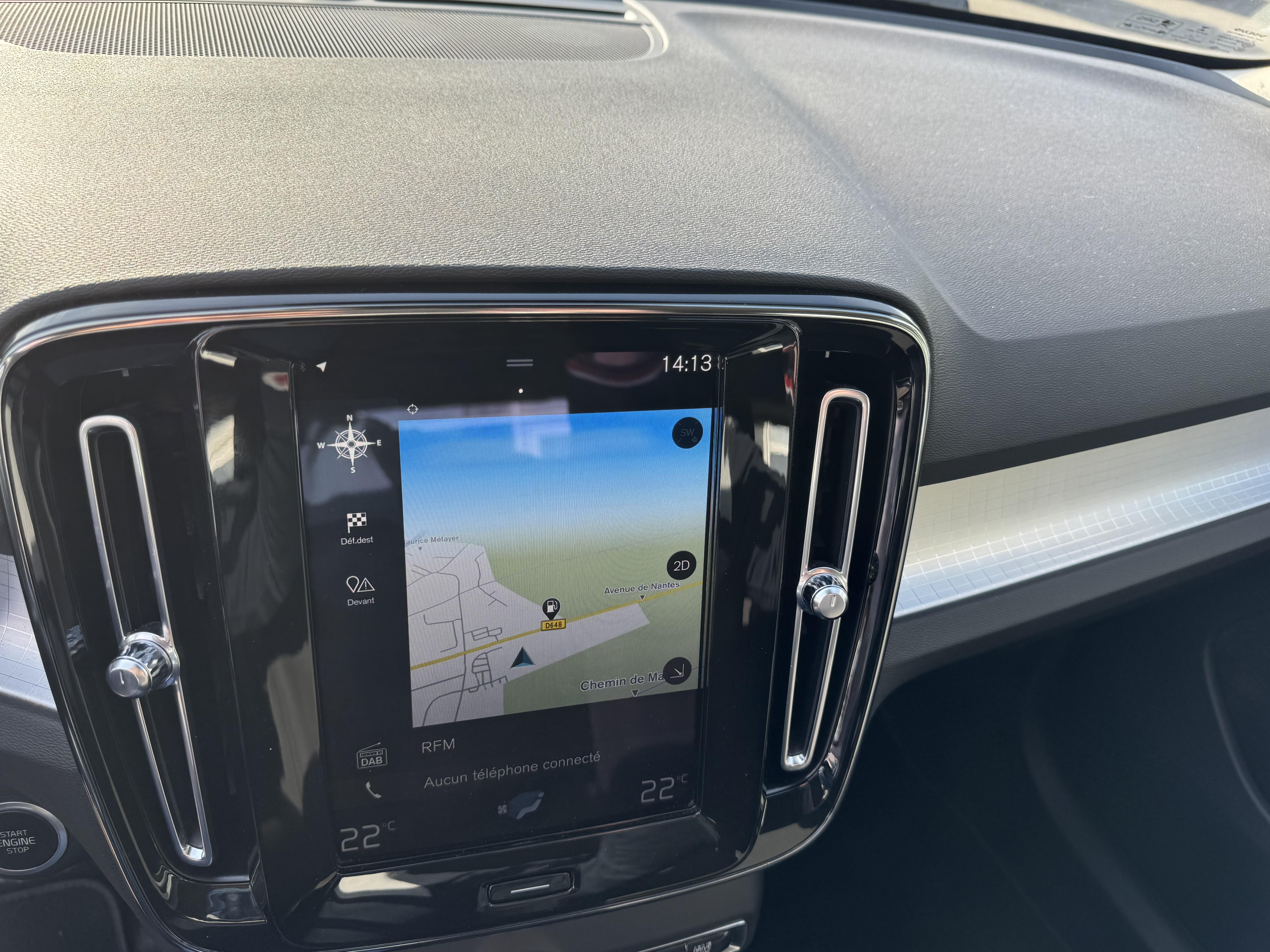 VOLVO XC40 T3 163 ch Geartronic 8 R-Design - Véhicule Occasion Océane Auto