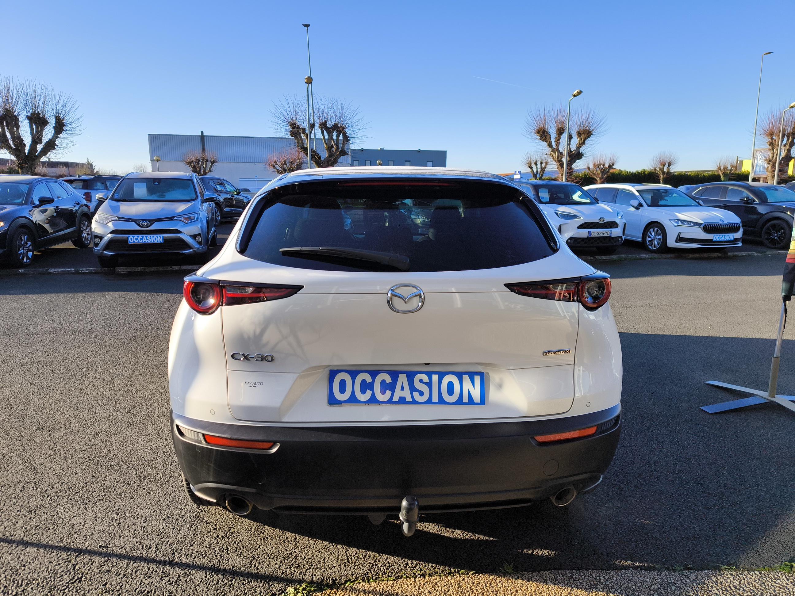 MAZDA CX-30 2.0L SKYACTIV-X M Hybrid 180 ch 4x2 BVA6 Sportline - Véhicule Occasion Océane Auto