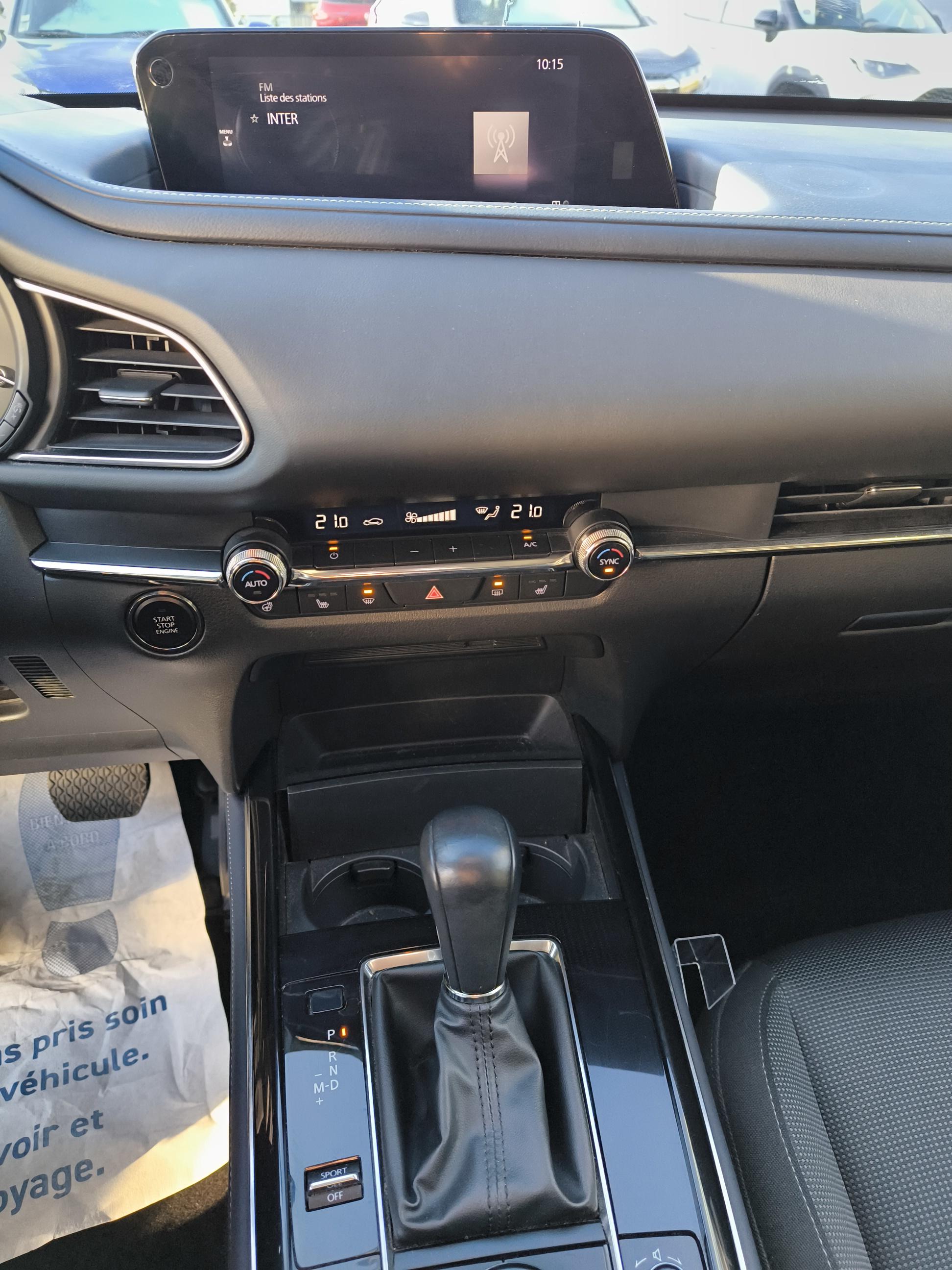 MAZDA CX-30 2.0L SKYACTIV-X M Hybrid 180 ch 4x2 BVA6 Sportline - Véhicule Occasion Océane Auto