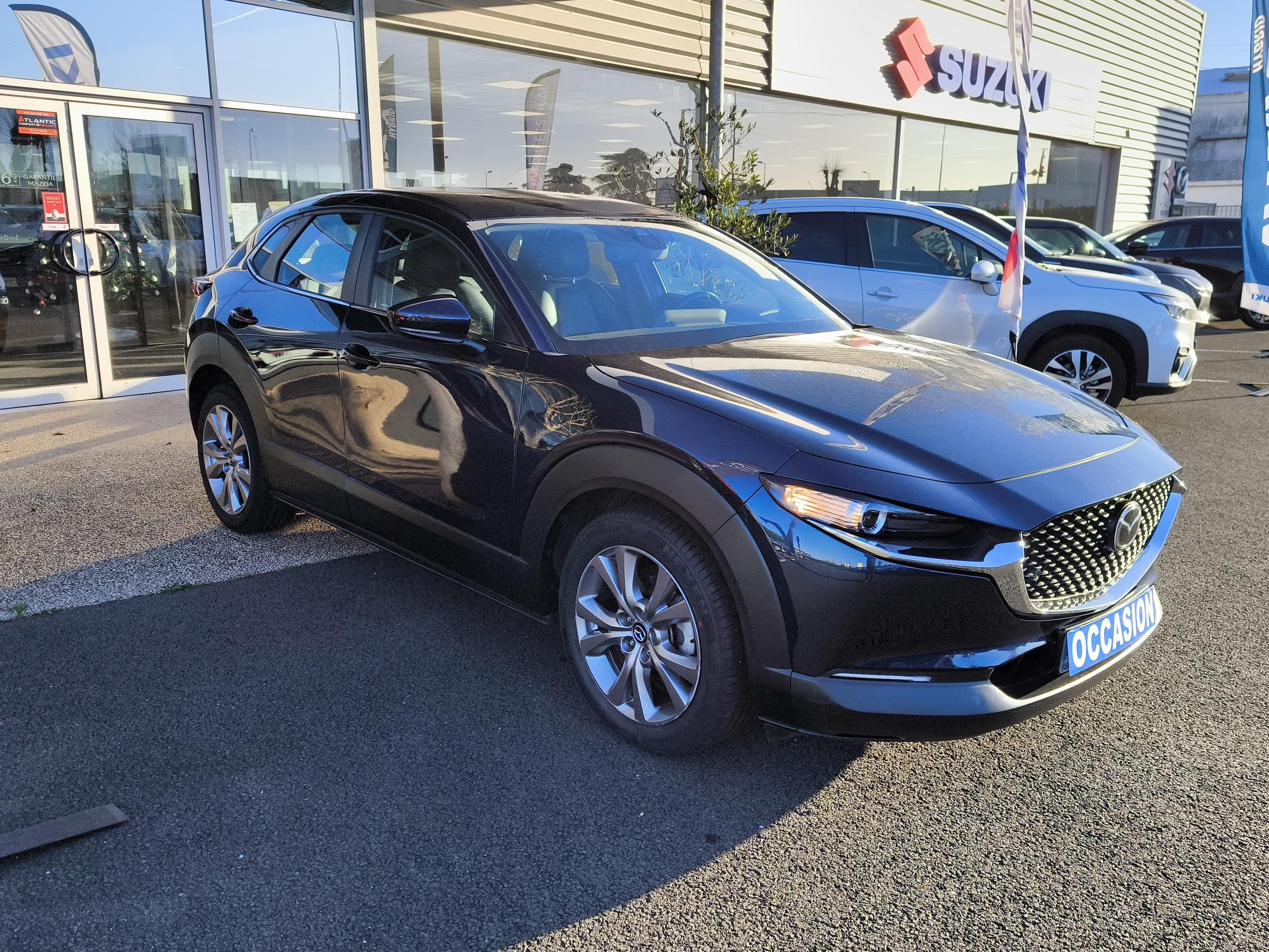 MAZDA CX-30 2.0L SKYACTIV-G M Hybrid 122 ch 4x2 BVM6 Inspiration - Véhicule Occasion - Océane Auto MAZDA CX-30 2.0L SKYACTIV-G M Hybrid 122 ch 4x2 BVM6 Inspiration - Véhicule Occasion Océane Auto