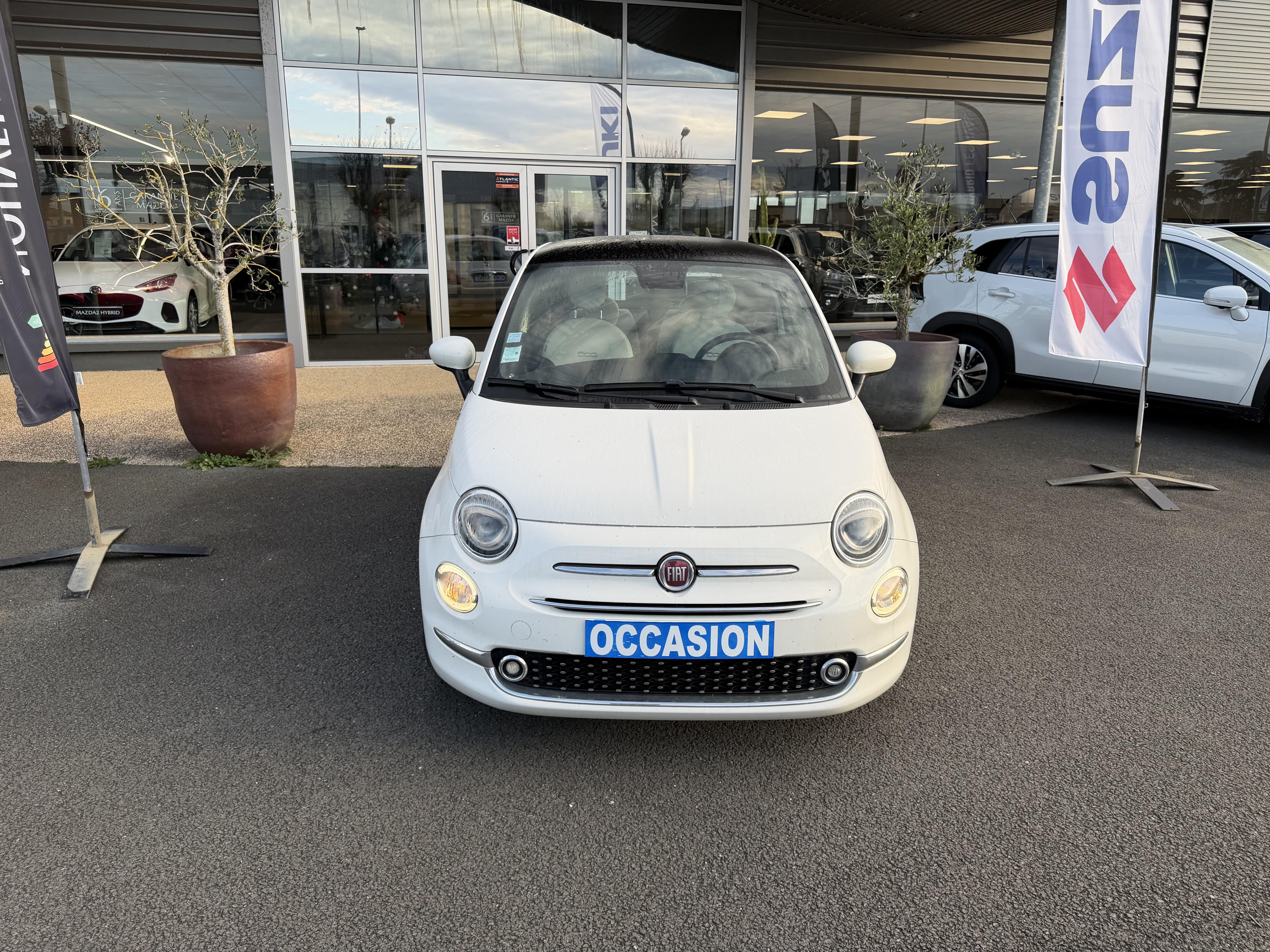 FIAT 500 1.0 70 ch Hybride BSG S/S Dolcevita - Véhicule Occasion Océane Auto