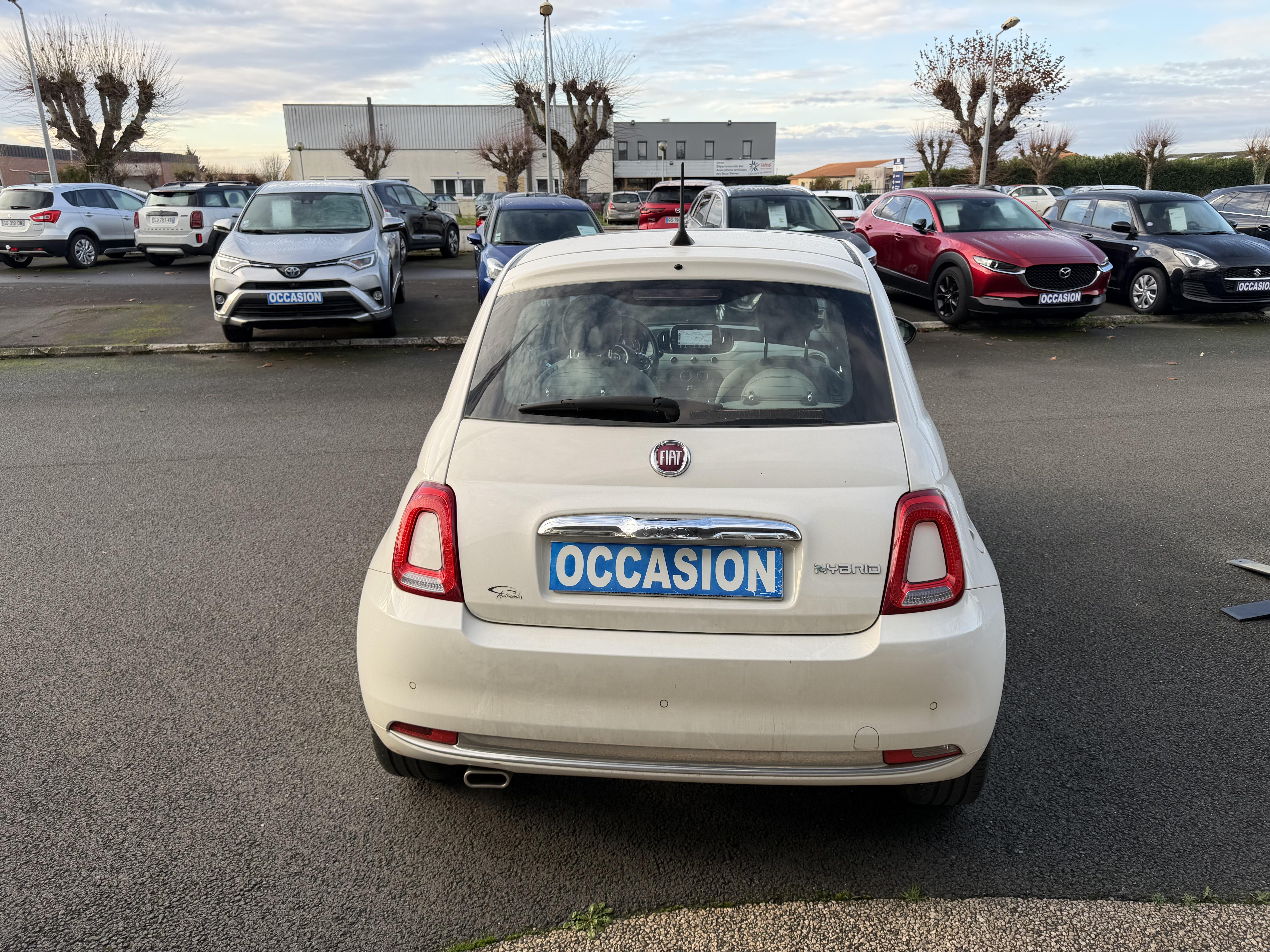 FIAT 500 1.0 70 ch Hybride BSG S/S Dolcevita - Véhicule Occasion Océane Auto