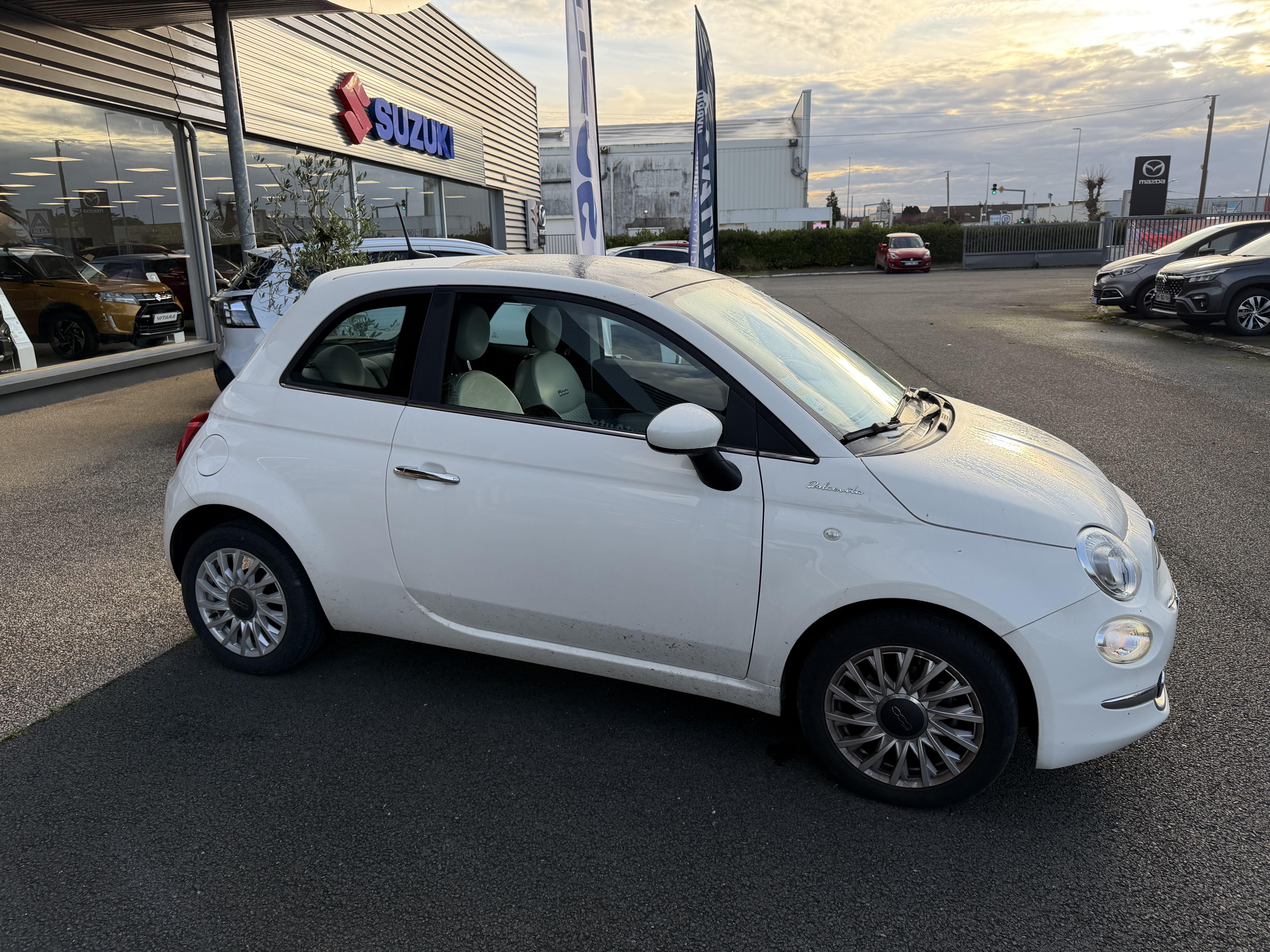 FIAT 500 1.0 70 ch Hybride BSG S/S Dolcevita - Véhicule Occasion Océane Auto