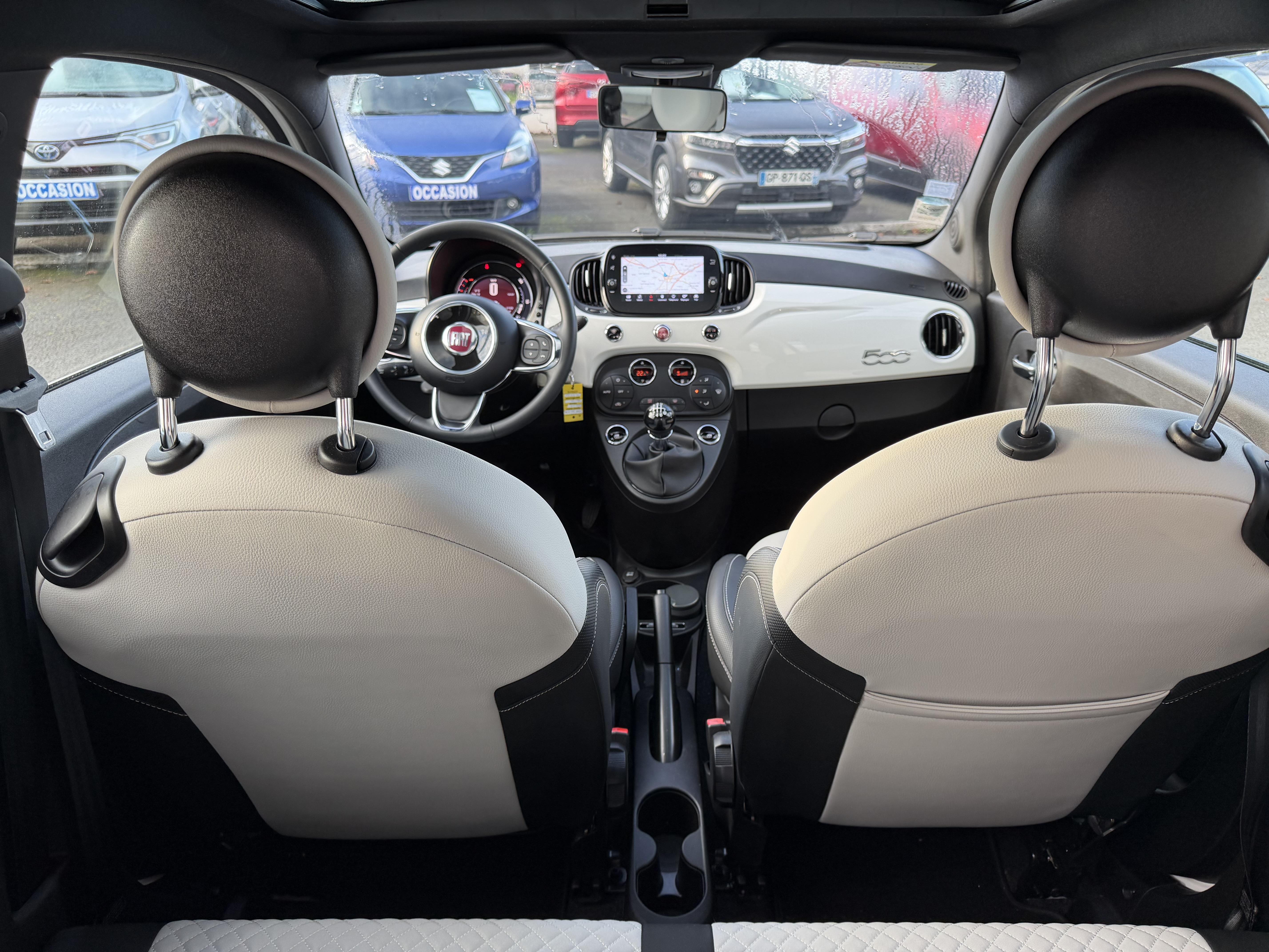 FIAT 500 1.0 70 ch Hybride BSG S/S Dolcevita - Véhicule Occasion Océane Auto