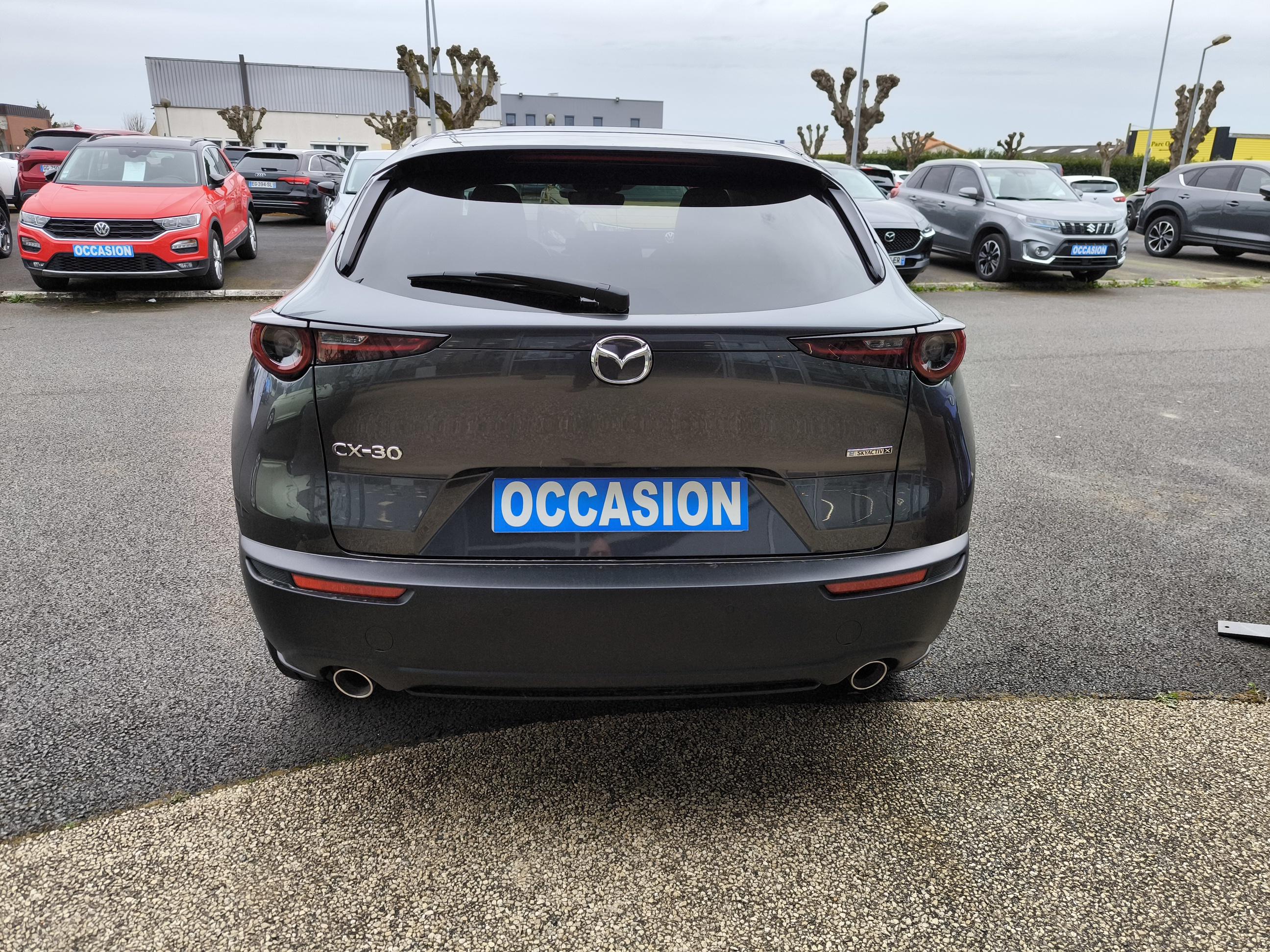 MAZDA CX-30 2.0L e-SKYACTIV X M Hybrid 186 ch 4x2 BVA6 Nagisa - Véhicule Occasion Océane Auto