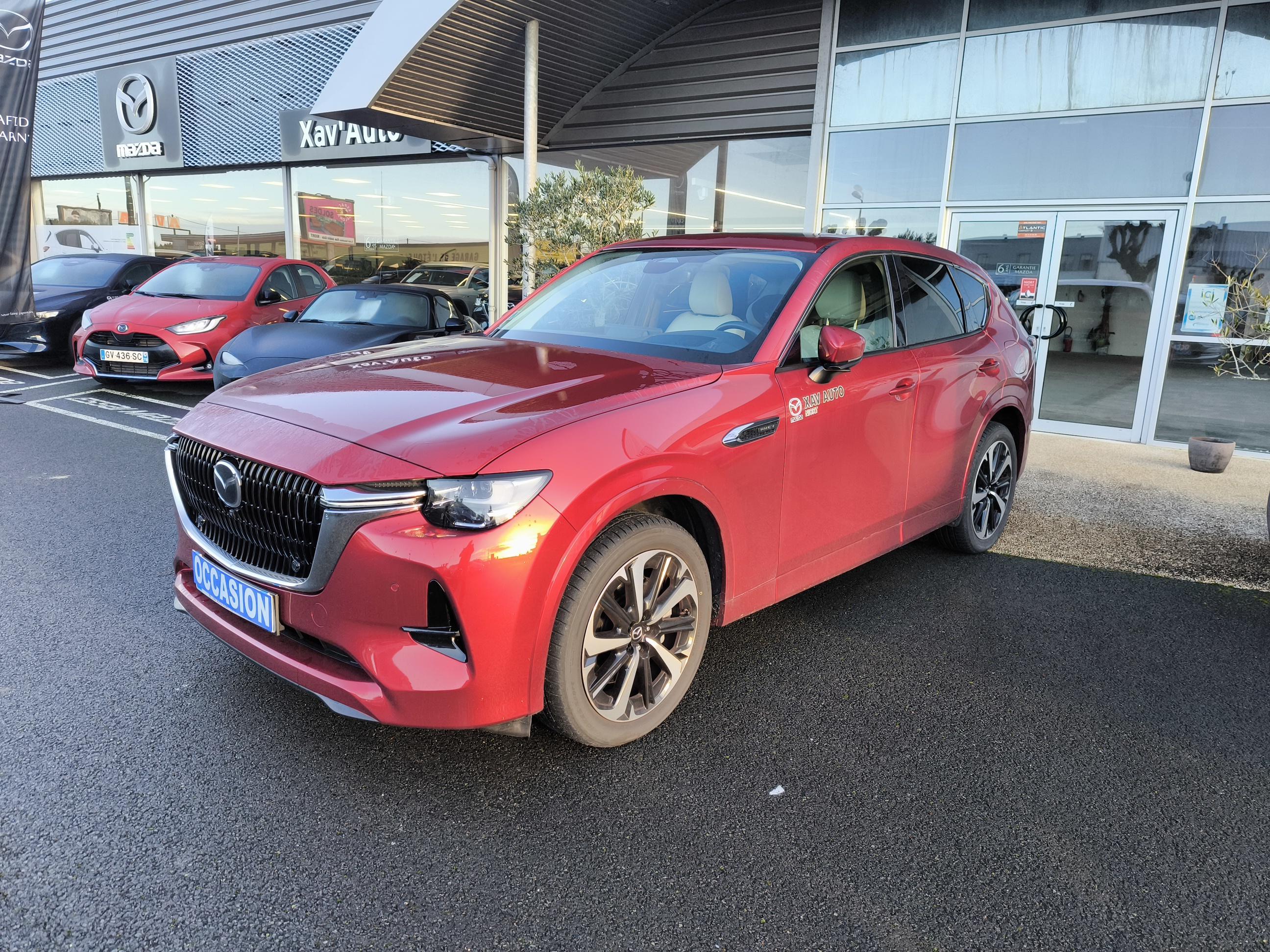 MAZDA CX-60 2.5L e-SKYACTIV PHEV 327 ch 4x4 BVA8 Takumi - Véhicule Occasion Océane Auto