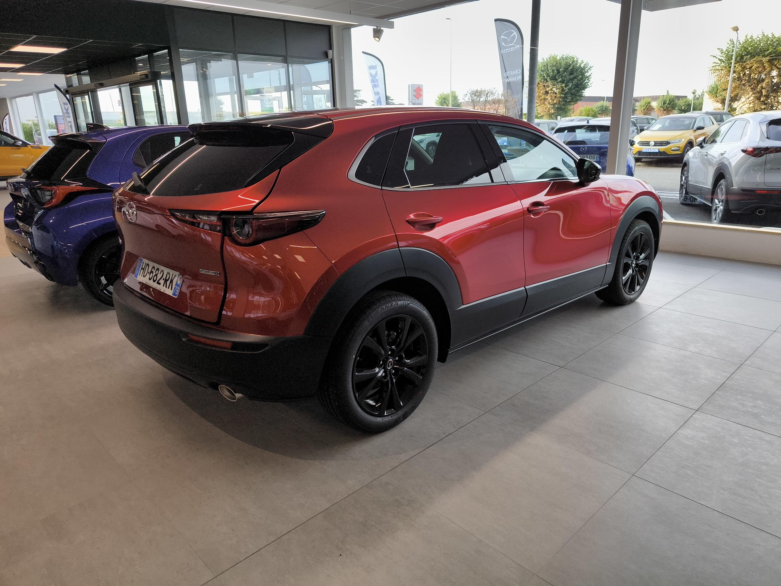 MAZDA CX-30 2.0L e-SKYACTIV X M Hybrid 186 ch 4x2 BVA6 Homura - Véhicule Occasion - Océane Auto MAZDA CX-30 2.0L e-SKYACTIV X M Hybrid 186 ch 4x2 BVA6 Homura - Véhicule Occasion Océane Auto