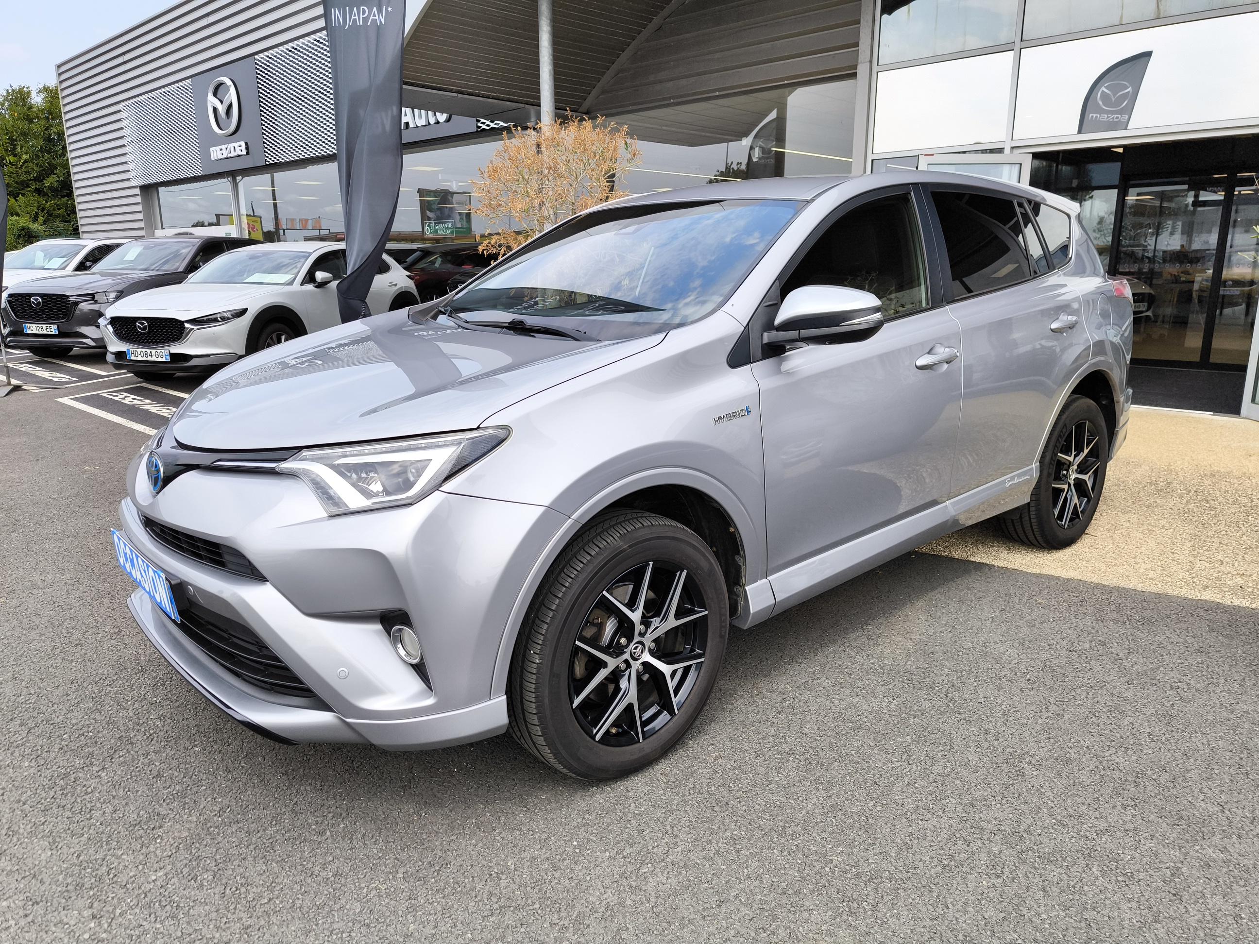 TOYOTA RAV4 Hybride 197ch 2WD Exclusive - Véhicule Occasion Océane Auto