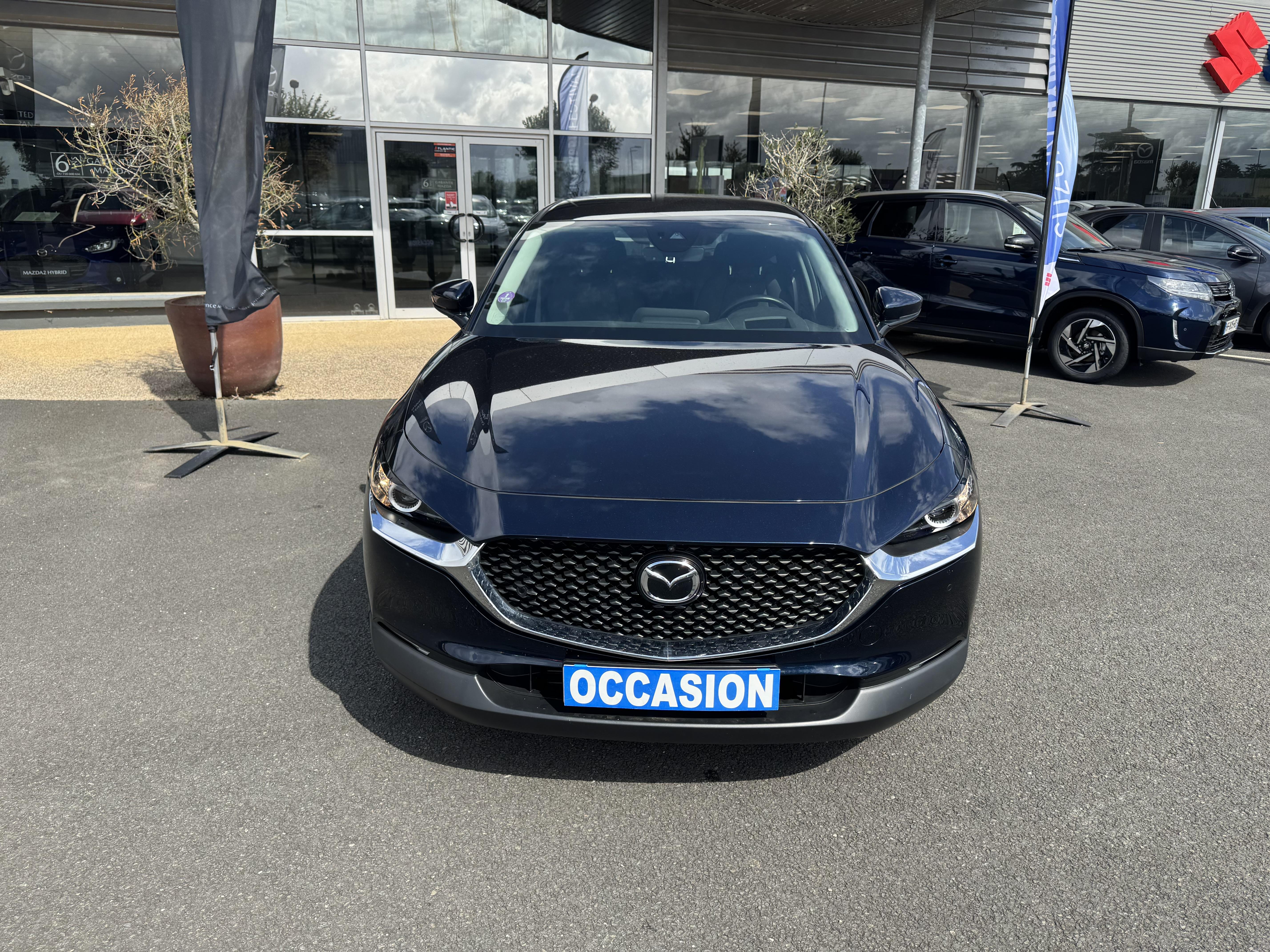 MAZDA CX-30 2.0L e-SKYACTIV G M Hybrid 122 ch 4x2 BVA6 Style - Véhicule Occasion - Océane Auto MAZDA CX-30 2.0L e-SKYACTIV G M Hybrid 122 ch 4x2 BVA6 Style - Véhicule Occasion Océane Auto