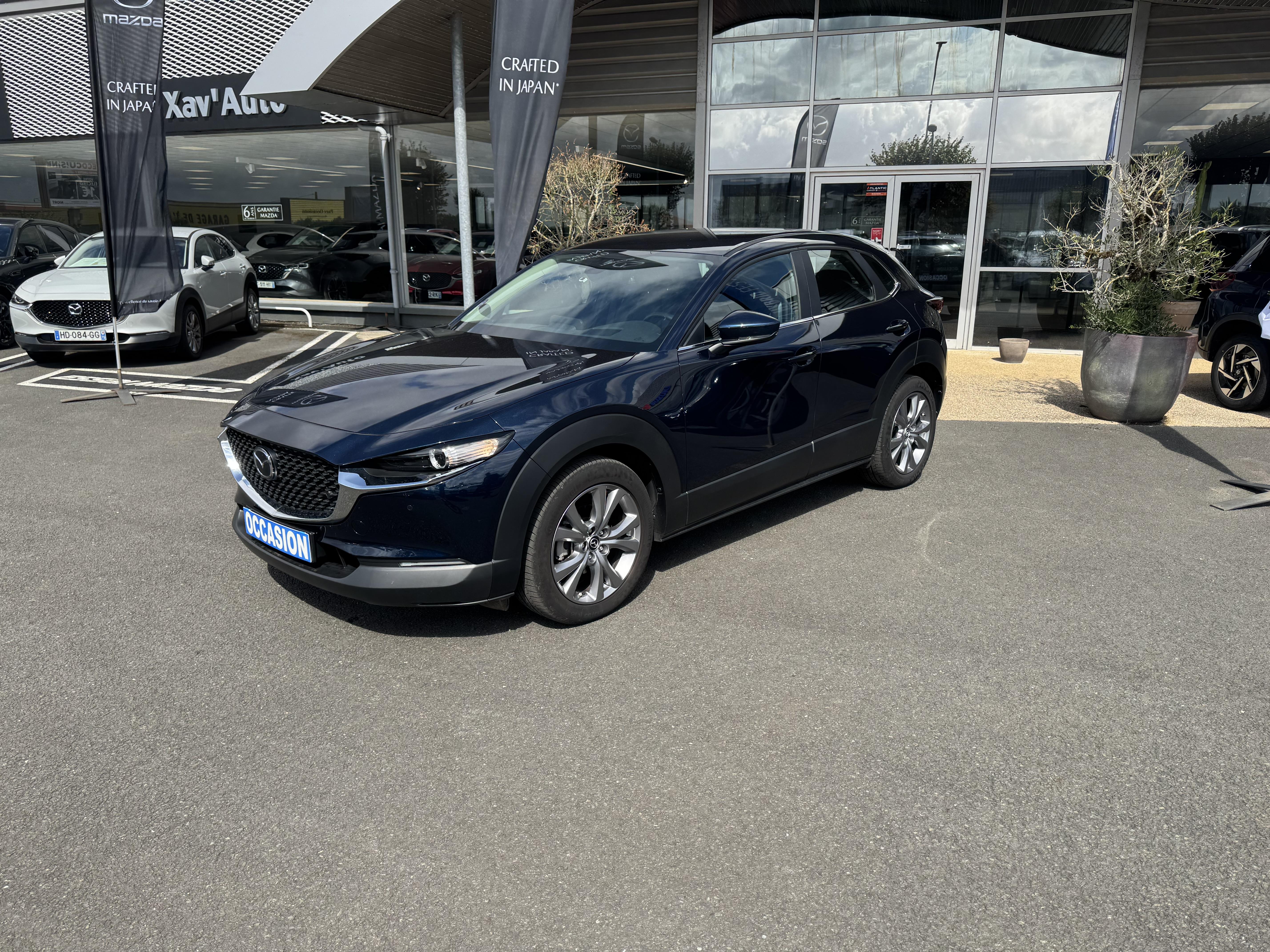 MAZDA CX-30 2.0L e-SKYACTIV G M Hybrid 122 ch 4x2 BVA6 Style - Véhicule Occasion Océane Auto