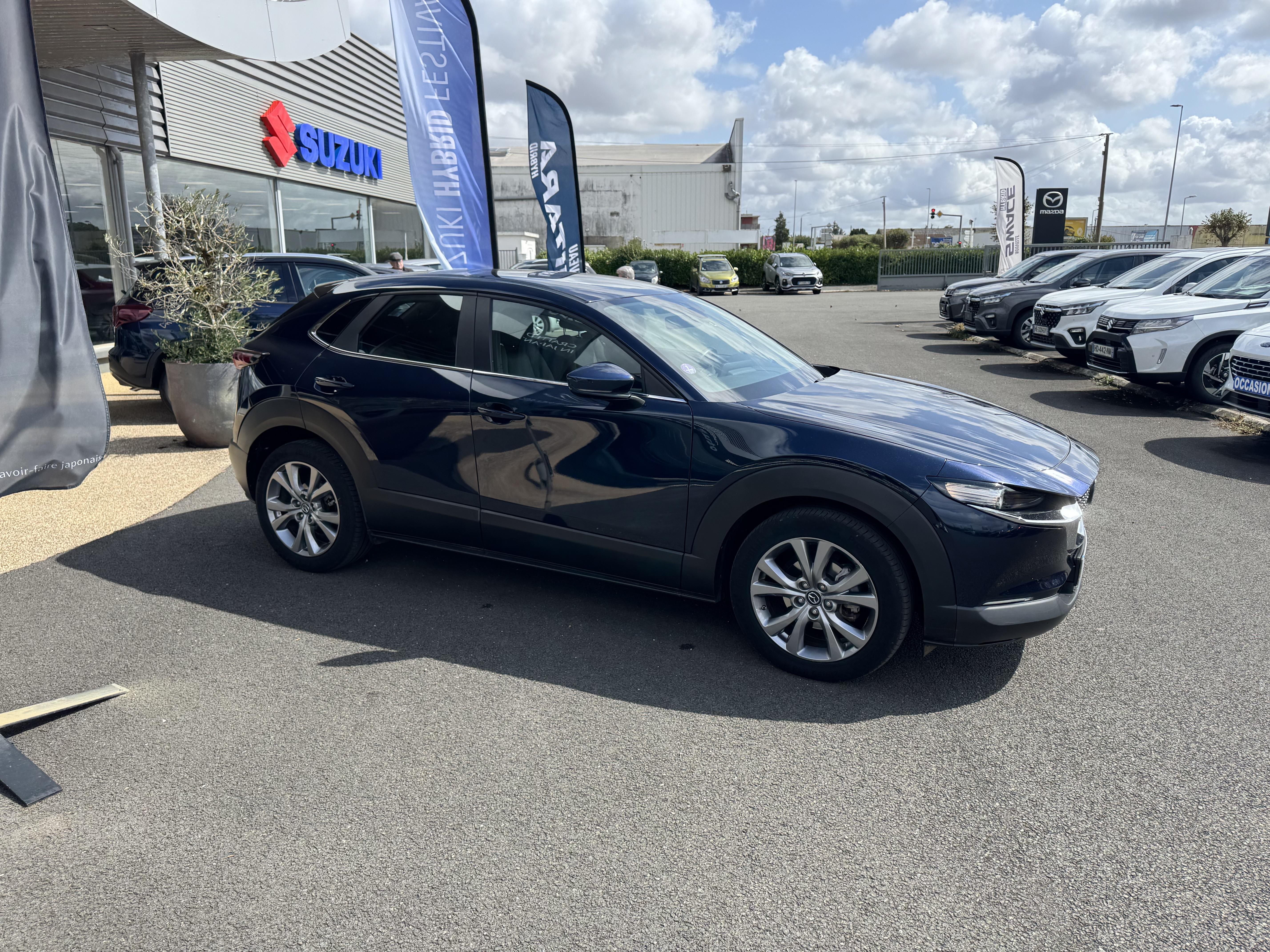 MAZDA CX-30 2.0L e-SKYACTIV G M Hybrid 122 ch 4x2 BVA6 Style - Véhicule Occasion - Océane Auto MAZDA CX-30 2.0L e-SKYACTIV G M Hybrid 122 ch 4x2 BVA6 Style - Véhicule Occasion Océane Auto