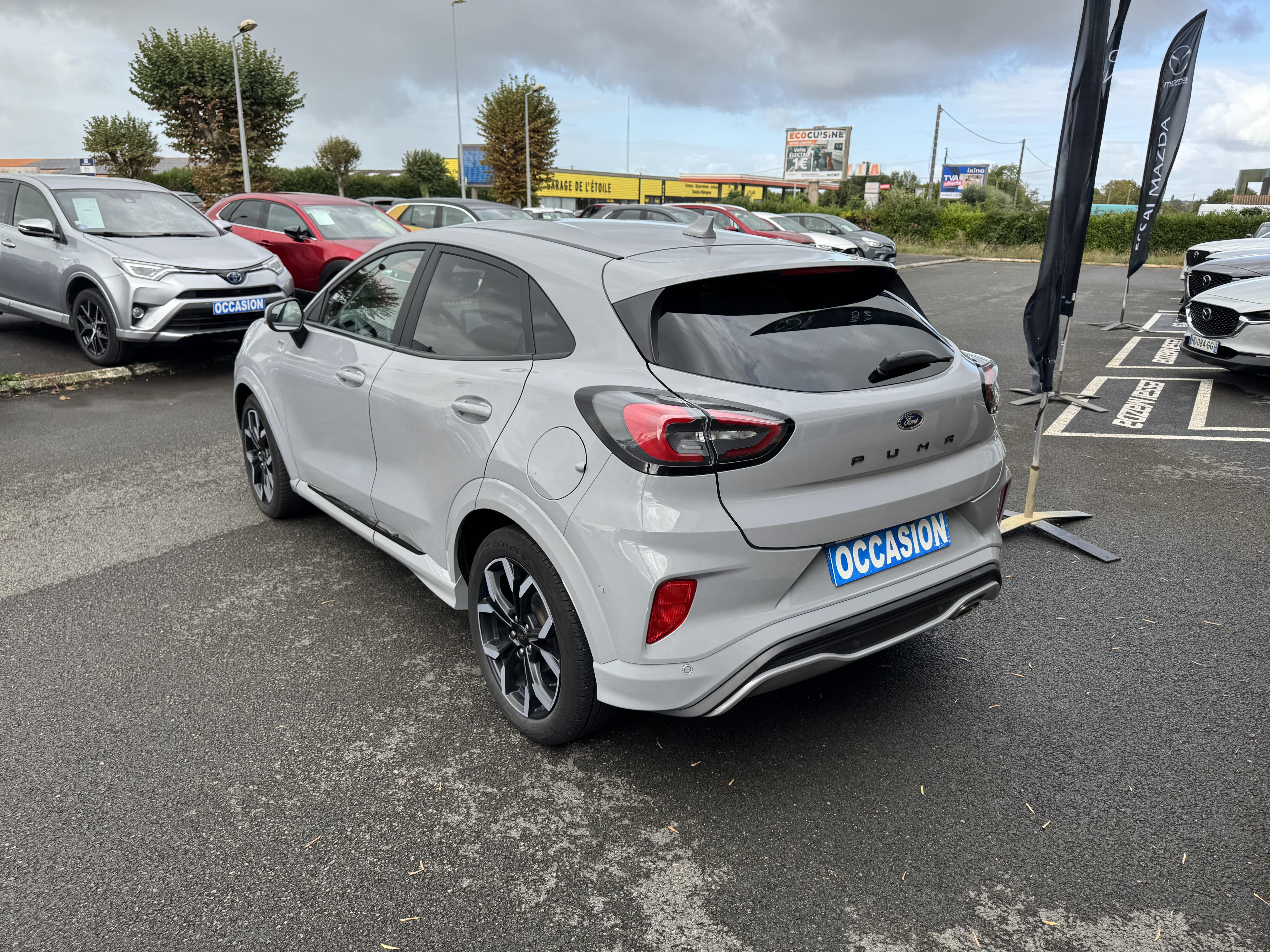 FORD Puma 1.0 Flexifuel 125 ch S&S BVM6 ST-Line X - Véhicule Occasion - Océane Auto FORD Puma 1.0 Flexifuel 125 ch S&S BVM6 ST-Line X - Véhicule Occasion Océane Auto