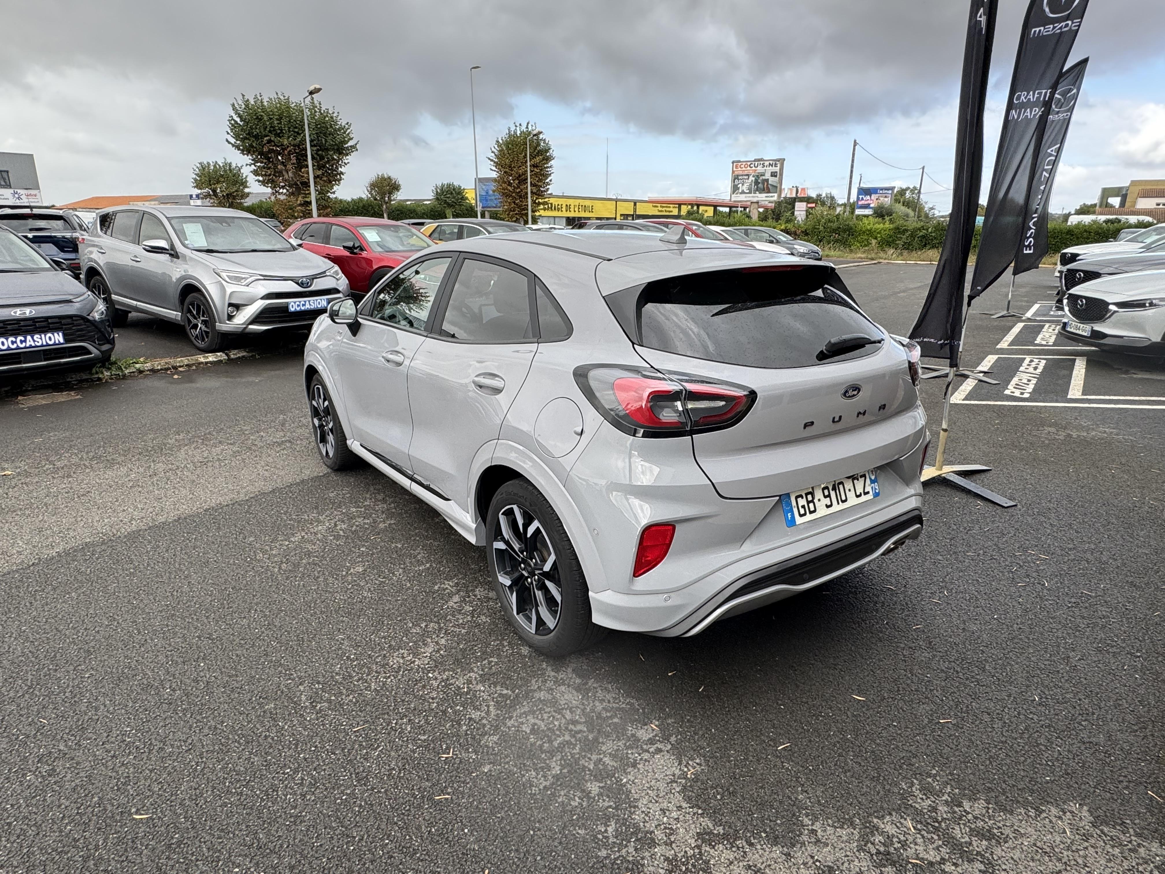 FORD Puma 1.0 Flexifuel 125 ch S&S BVM6 ST-Line X - Véhicule Occasion - Océane Auto FORD Puma 1.0 Flexifuel 125 ch S&S BVM6 ST-Line X - Véhicule Occasion Océane Auto