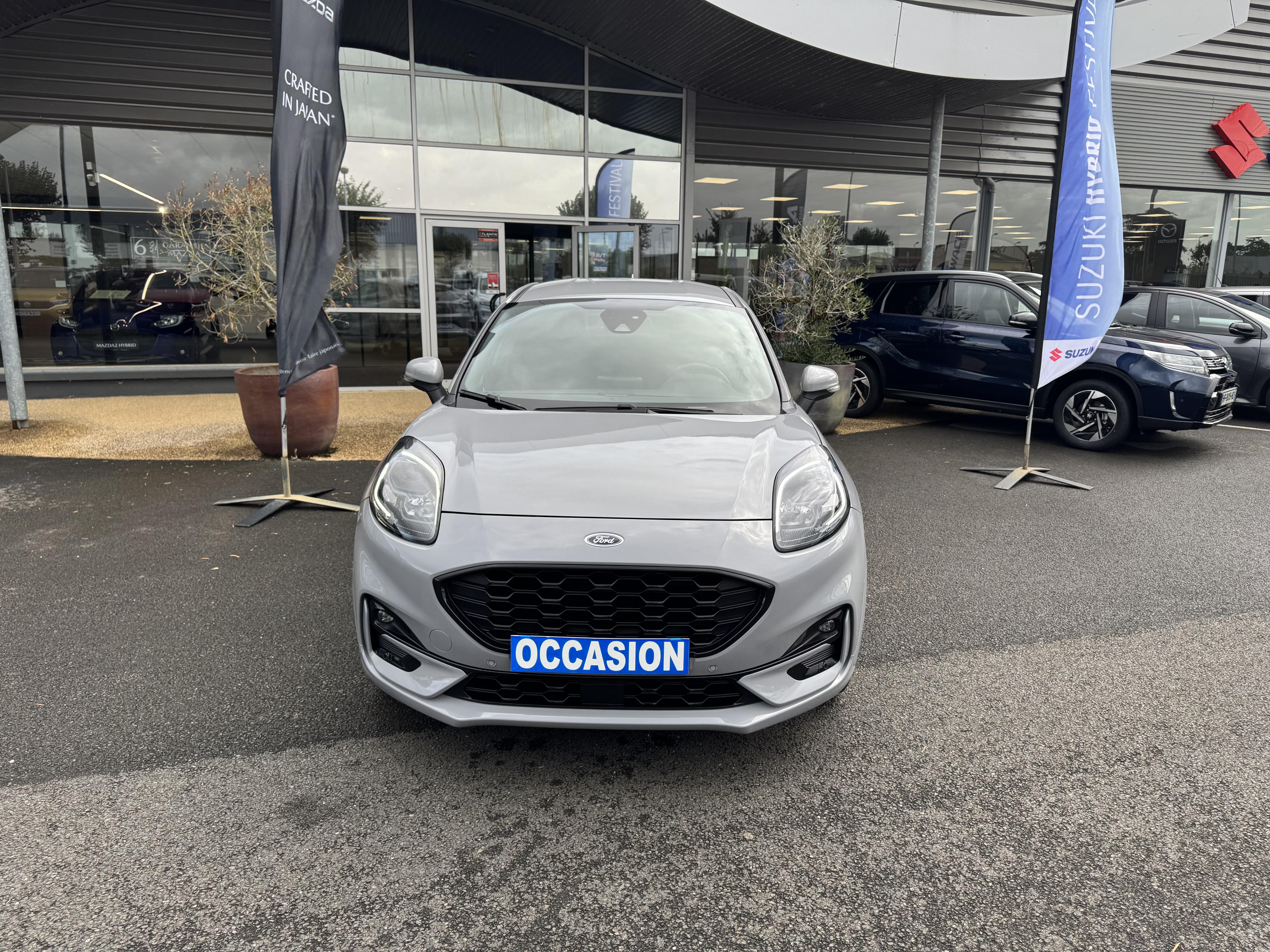 FORD Puma 1.0 Flexifuel 125 ch S&S BVM6 ST-Line X - Véhicule Occasion - Océane Auto FORD Puma 1.0 Flexifuel 125 ch S&S BVM6 ST-Line X - Véhicule Occasion Océane Auto