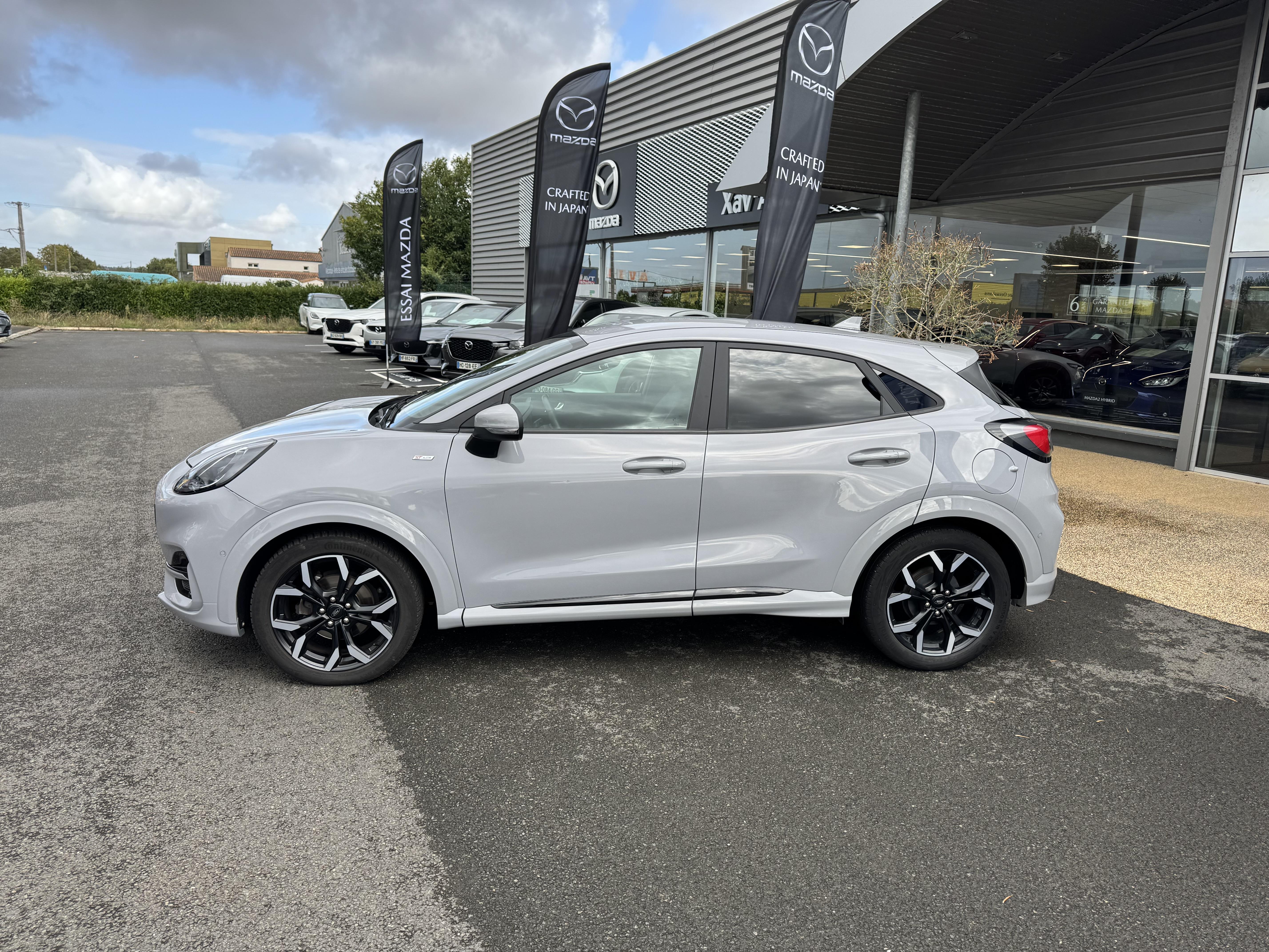 FORD Puma 1.0 Flexifuel 125 ch S&S BVM6 ST-Line X - Véhicule Occasion - Océane Auto FORD Puma 1.0 Flexifuel 125 ch S&S BVM6 ST-Line X - Véhicule Occasion Océane Auto