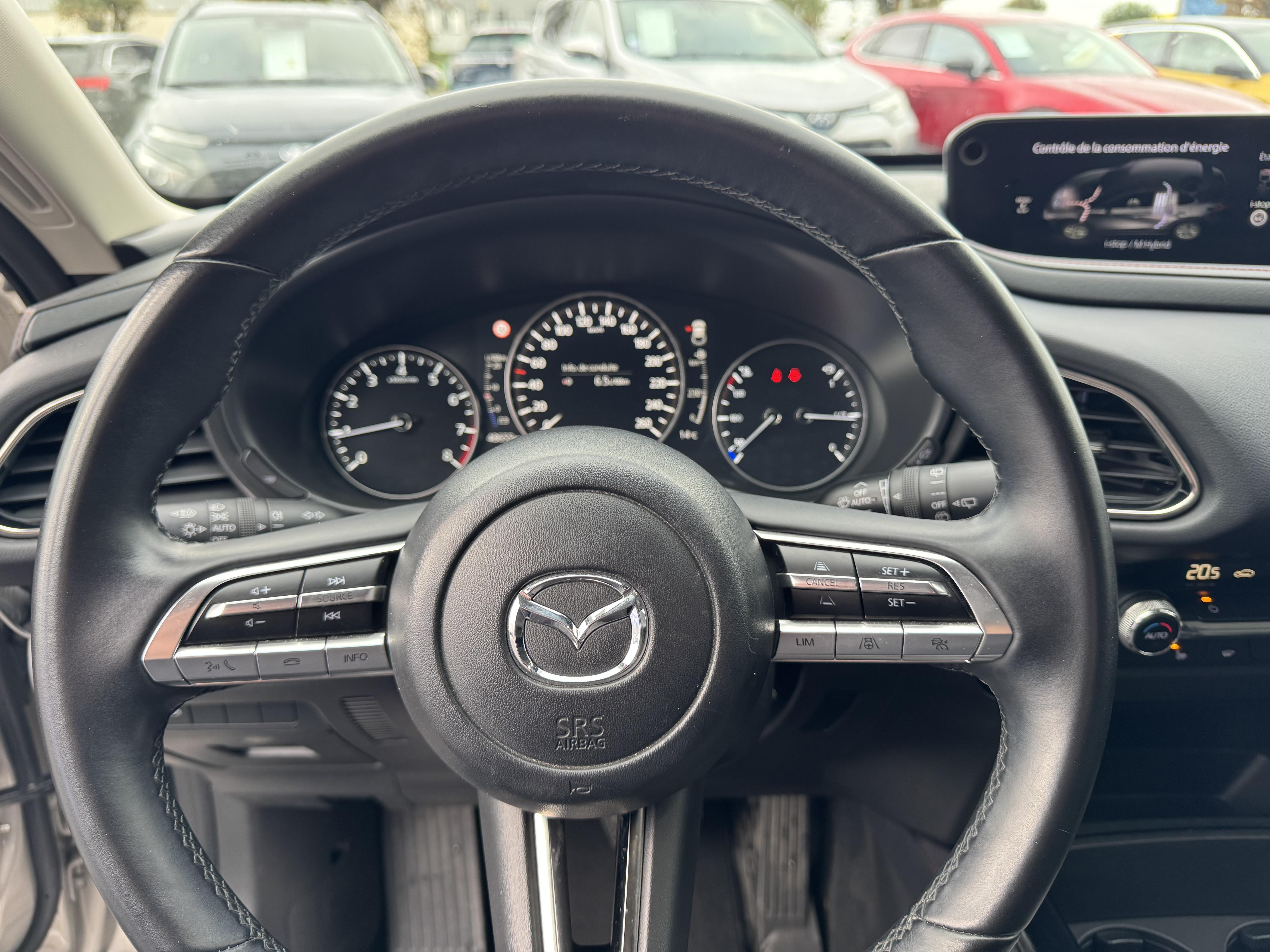 MAZDA CX-30 2.0L e-SKYACTIV X M Hybrid 186 ch 4x2 BVA6 Homura - Véhicule Occasion - Océane Auto MAZDA CX-30 2.0L e-SKYACTIV X M Hybrid 186 ch 4x2 BVA6 Homura - Véhicule Occasion Océane Auto