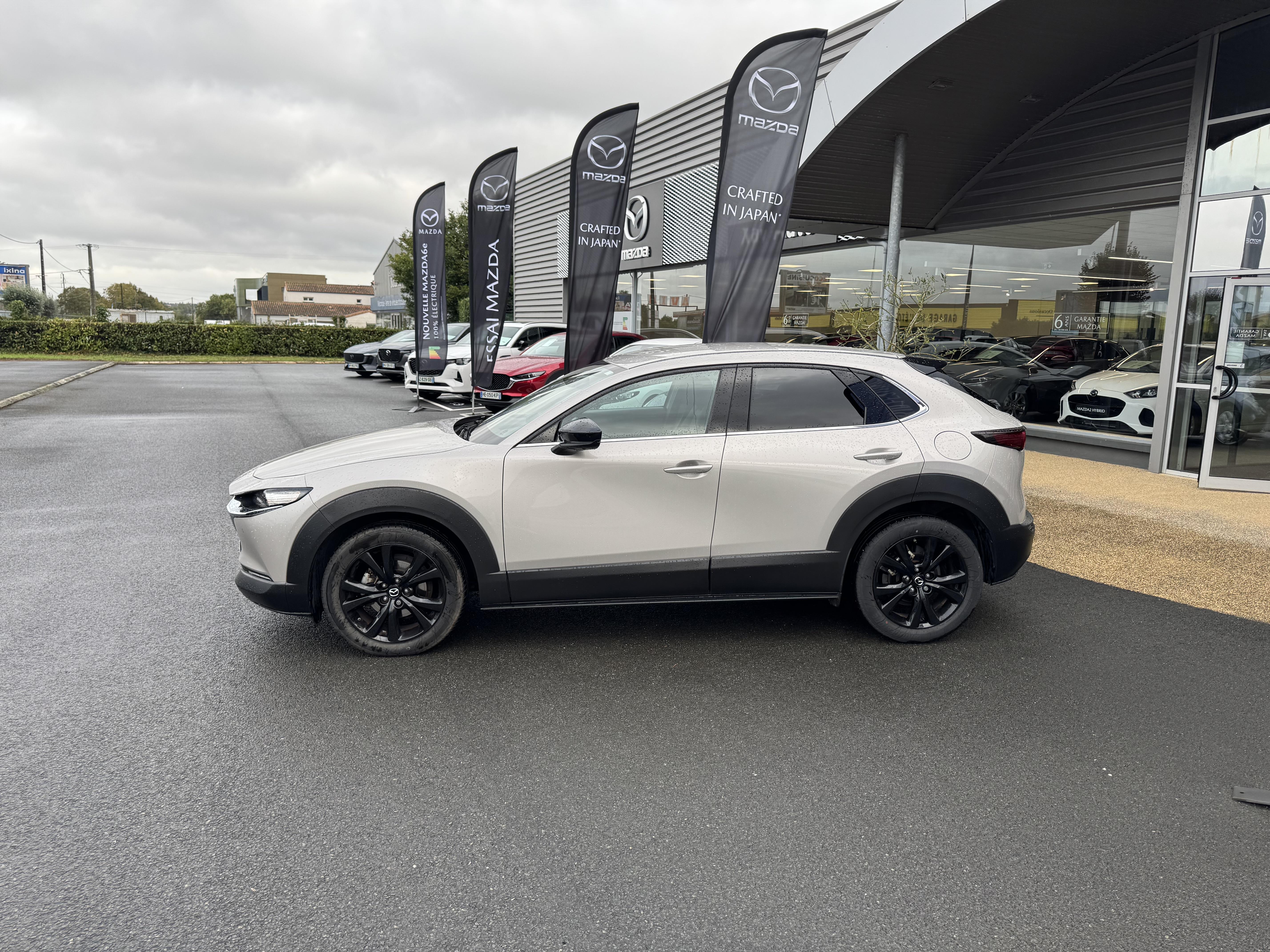 MAZDA CX-30 2.0L e-SKYACTIV X M Hybrid 186 ch 4x2 BVA6 Homura - Véhicule Occasion - Océane Auto MAZDA CX-30 2.0L e-SKYACTIV X M Hybrid 186 ch 4x2 BVA6 Homura - Véhicule Occasion Océane Auto