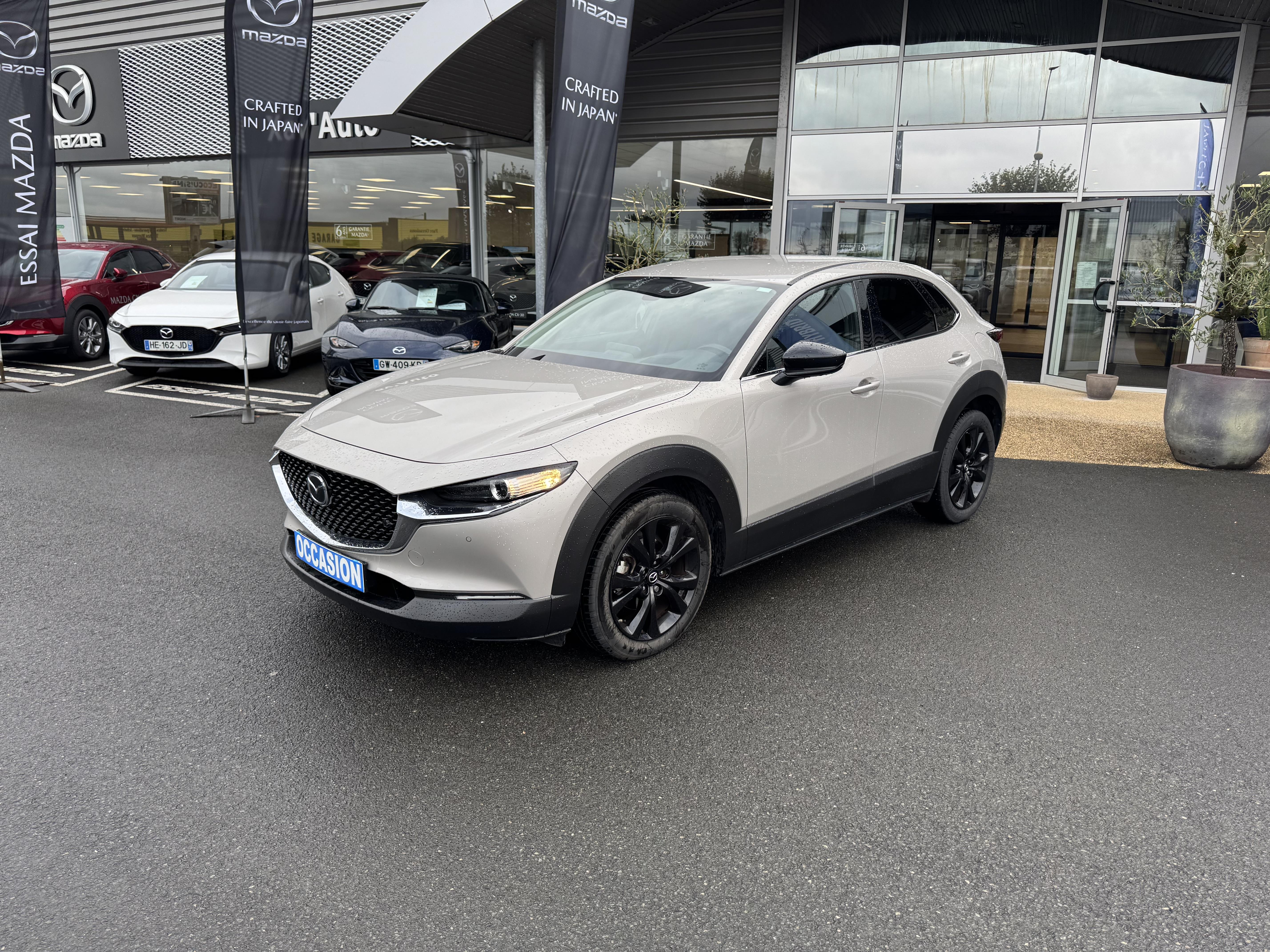 MAZDA CX-30 2.0L e-SKYACTIV X M Hybrid 186 ch 4x2 BVA6 Homura - Véhicule Occasion - Océane Auto MAZDA CX-30 2.0L e-SKYACTIV X M Hybrid 186 ch 4x2 BVA6 Homura - Véhicule Occasion Océane Auto