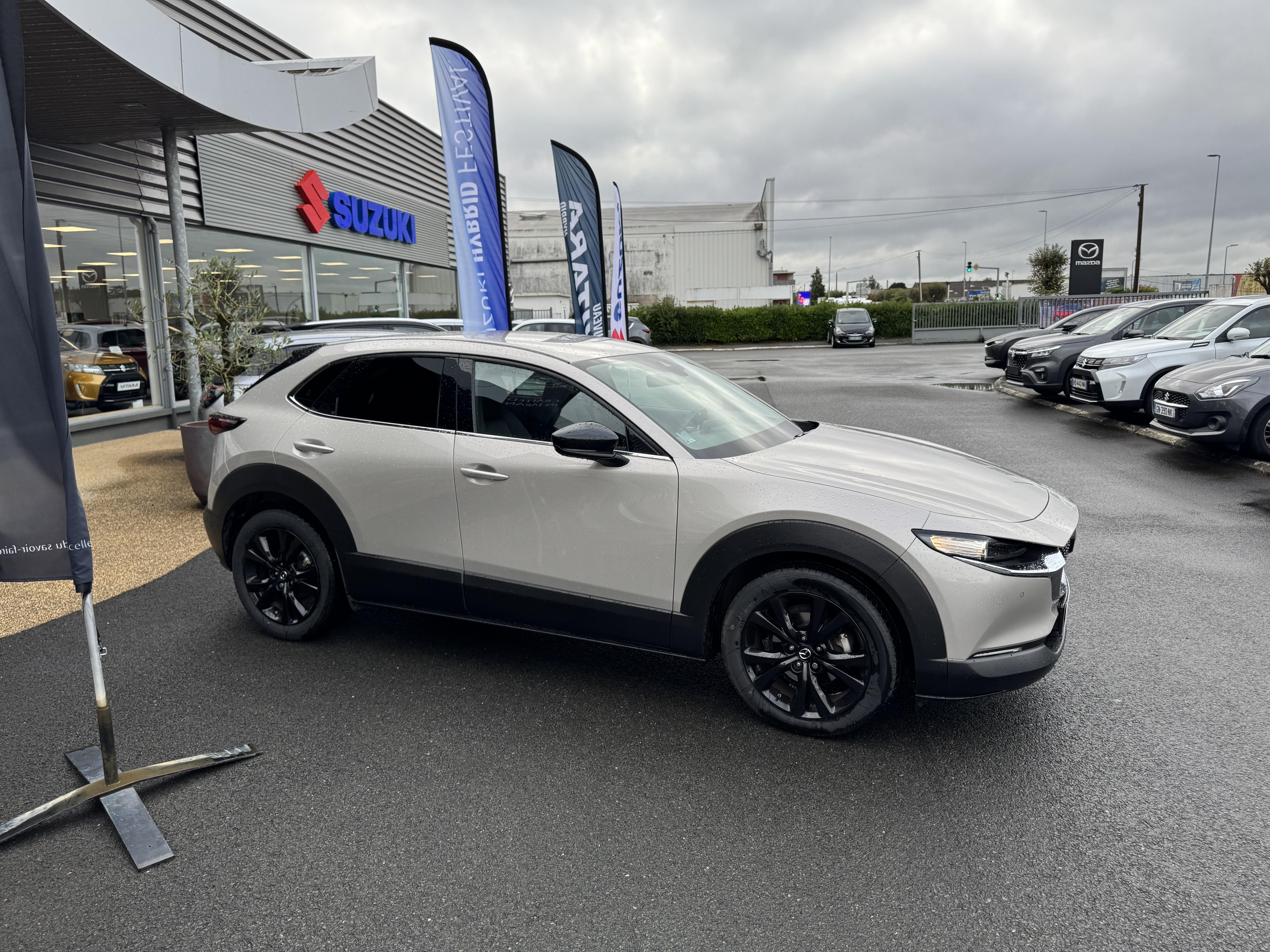 MAZDA CX-30 2.0L e-SKYACTIV X M Hybrid 186 ch 4x2 BVA6 Homura - Véhicule Occasion - Océane Auto MAZDA CX-30 2.0L e-SKYACTIV X M Hybrid 186 ch 4x2 BVA6 Homura - Véhicule Occasion Océane Auto