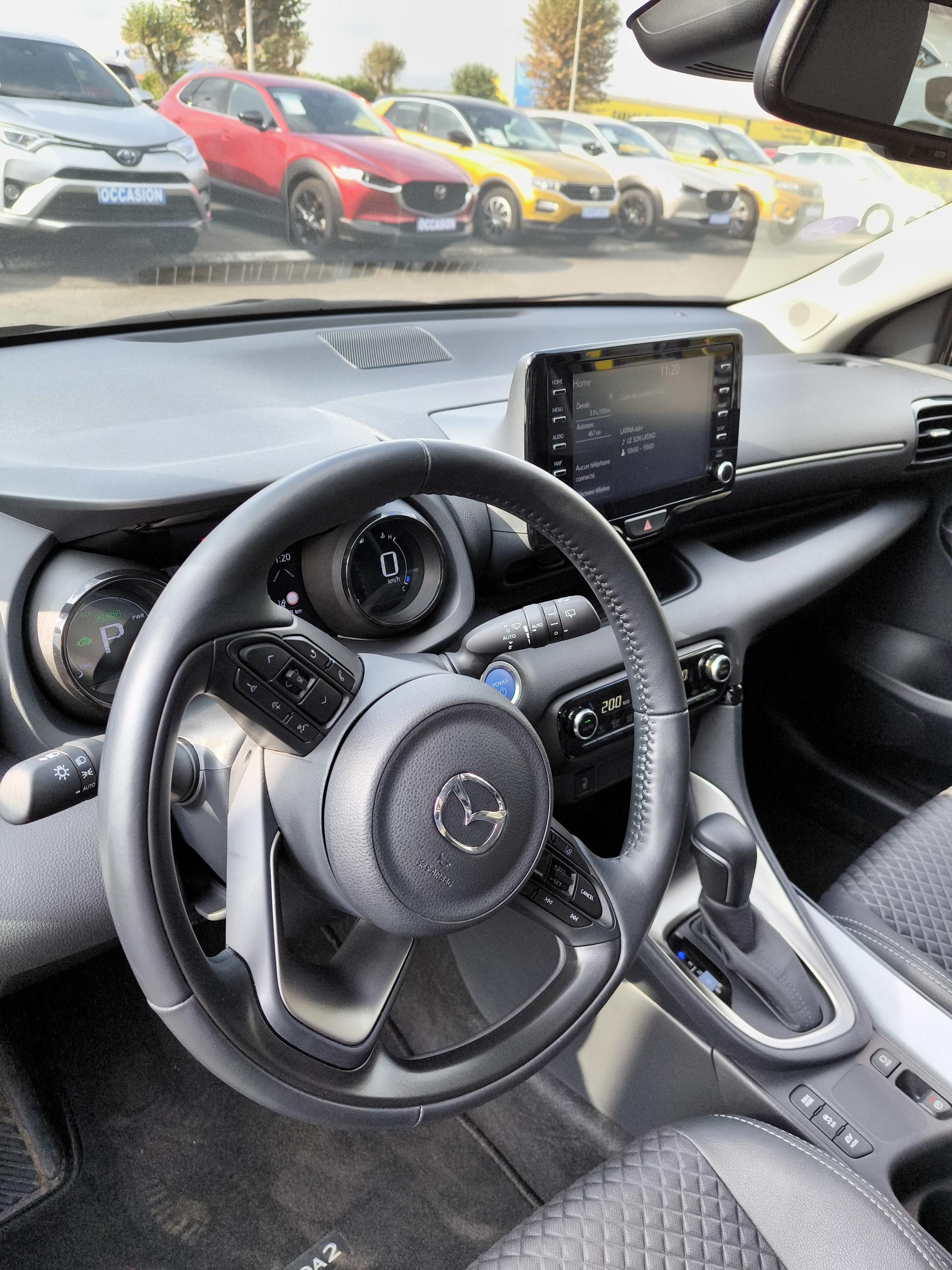 MAZDA Mazda2 Hybrid 1.5L CVT 116 ch Agile Pack Confort & Safety - Véhicule Occasion Océane Auto