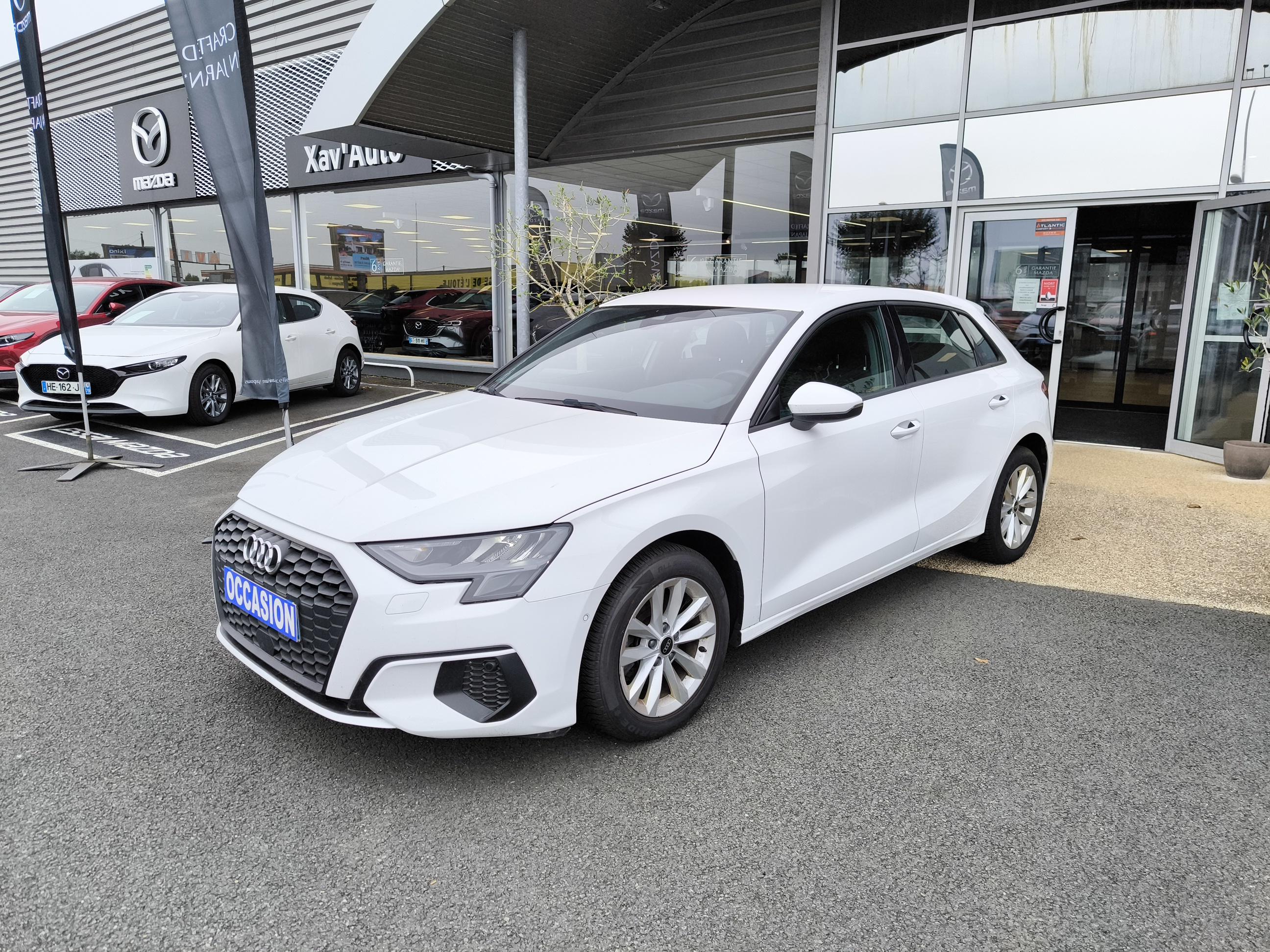 AUDI A3 Sportback 30 TFSI 110 S tronic 7 Design - Véhicule Occasion - Océane Auto AUDI A3 Sportback 30 TFSI 110 S tronic 7 Design - Véhicule Occasion Océane Auto