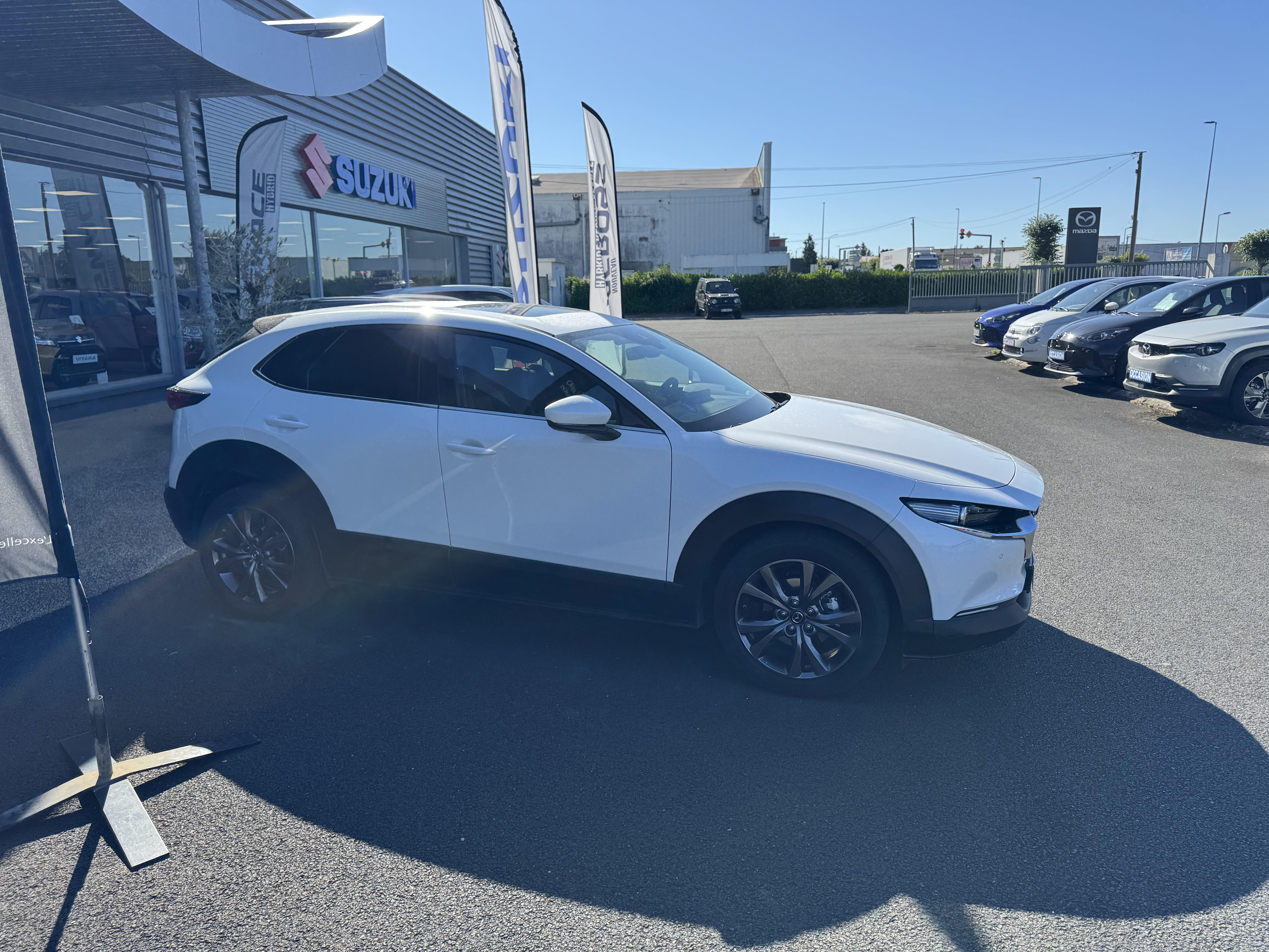 MAZDA CX-30 2.0L e-SKYACTIV X M Hybrid 186 ch 4x2 BVA6 Exclusive Bose - Véhicule Occasion - Océane Auto MAZDA CX-30 2.0L e-SKYACTIV X M Hybrid 186 ch 4x2 BVA6 Exclusive Bose - Véhicule Occasion Océane Auto
