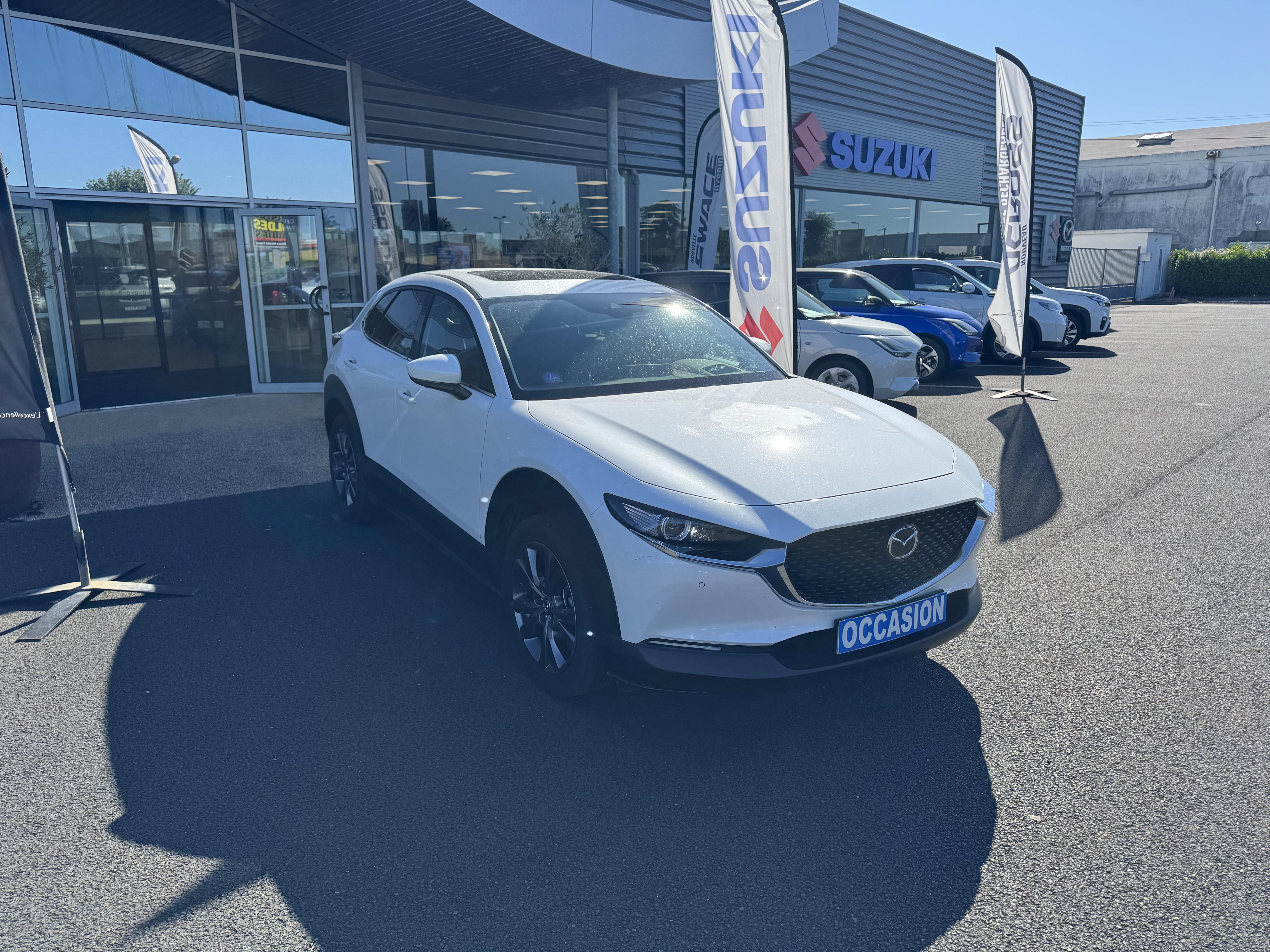 MAZDA CX-30 2.0L e-SKYACTIV X M Hybrid 186 ch 4x2 BVA6 Exclusive Bose - Véhicule Occasion - Océane Auto MAZDA CX-30 2.0L e-SKYACTIV X M Hybrid 186 ch 4x2 BVA6 Exclusive Bose - Véhicule Occasion Océane Auto