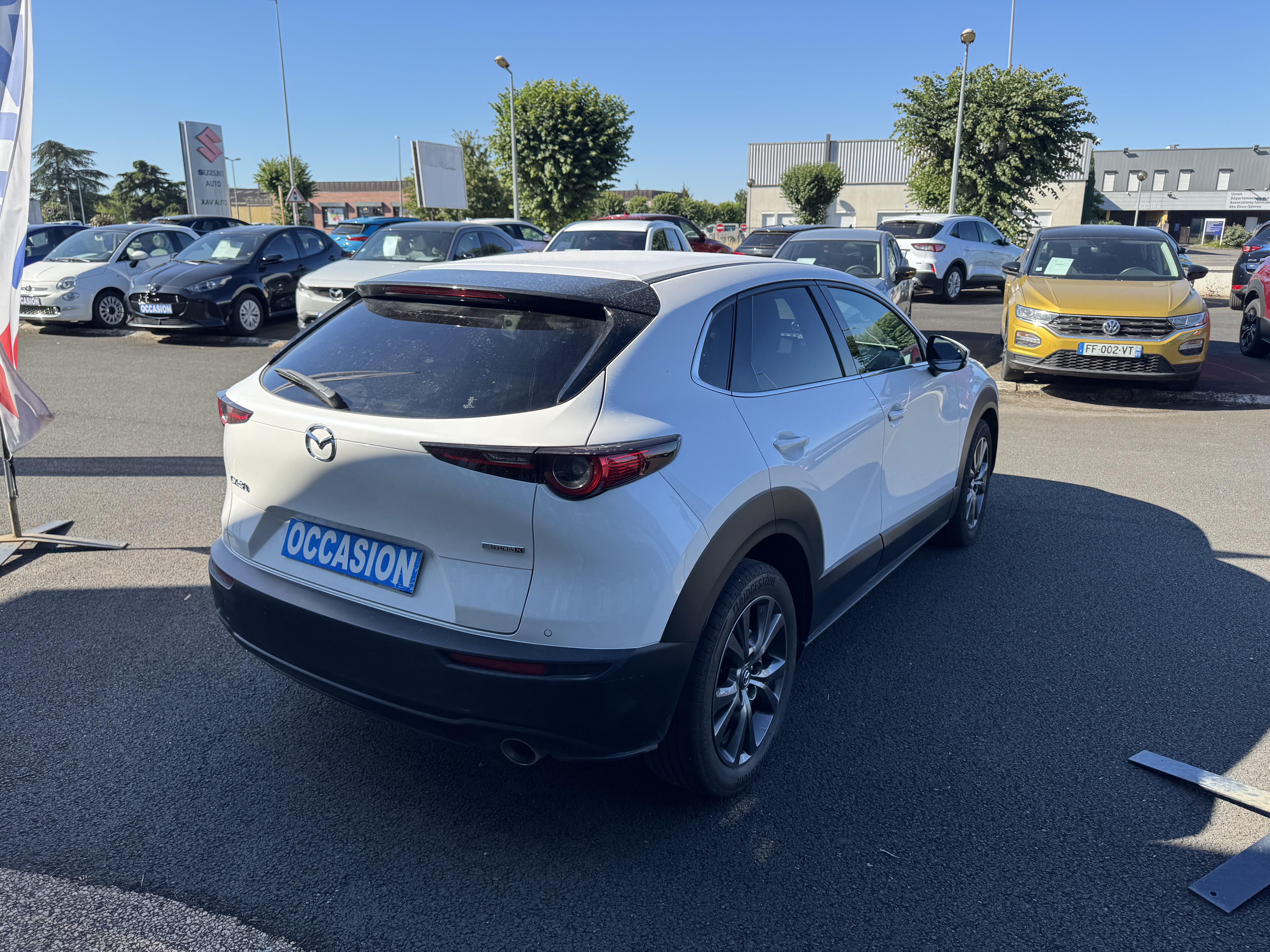 MAZDA CX-30 2.0L e-SKYACTIV X M Hybrid 186 ch 4x2 BVA6 Exclusive Bose - Véhicule Occasion - Océane Auto MAZDA CX-30 2.0L e-SKYACTIV X M Hybrid 186 ch 4x2 BVA6 Exclusive Bose - Véhicule Occasion Océane Auto
