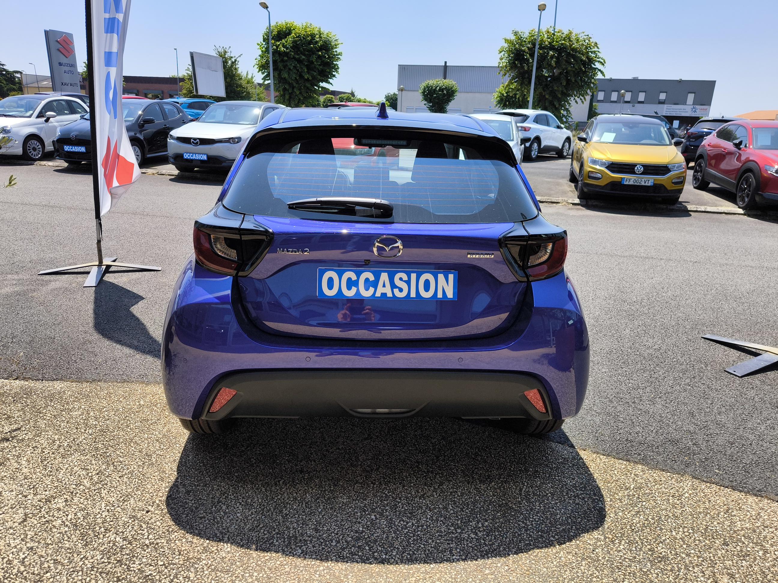 MAZDA Mazda2 Hybrid 1.5L CVT 116 ch Exclusive-Line - Véhicule Occasion - Océane Auto MAZDA Mazda2 Hybrid 1.5L CVT 116 ch Exclusive-Line - Véhicule Occasion Océane Auto