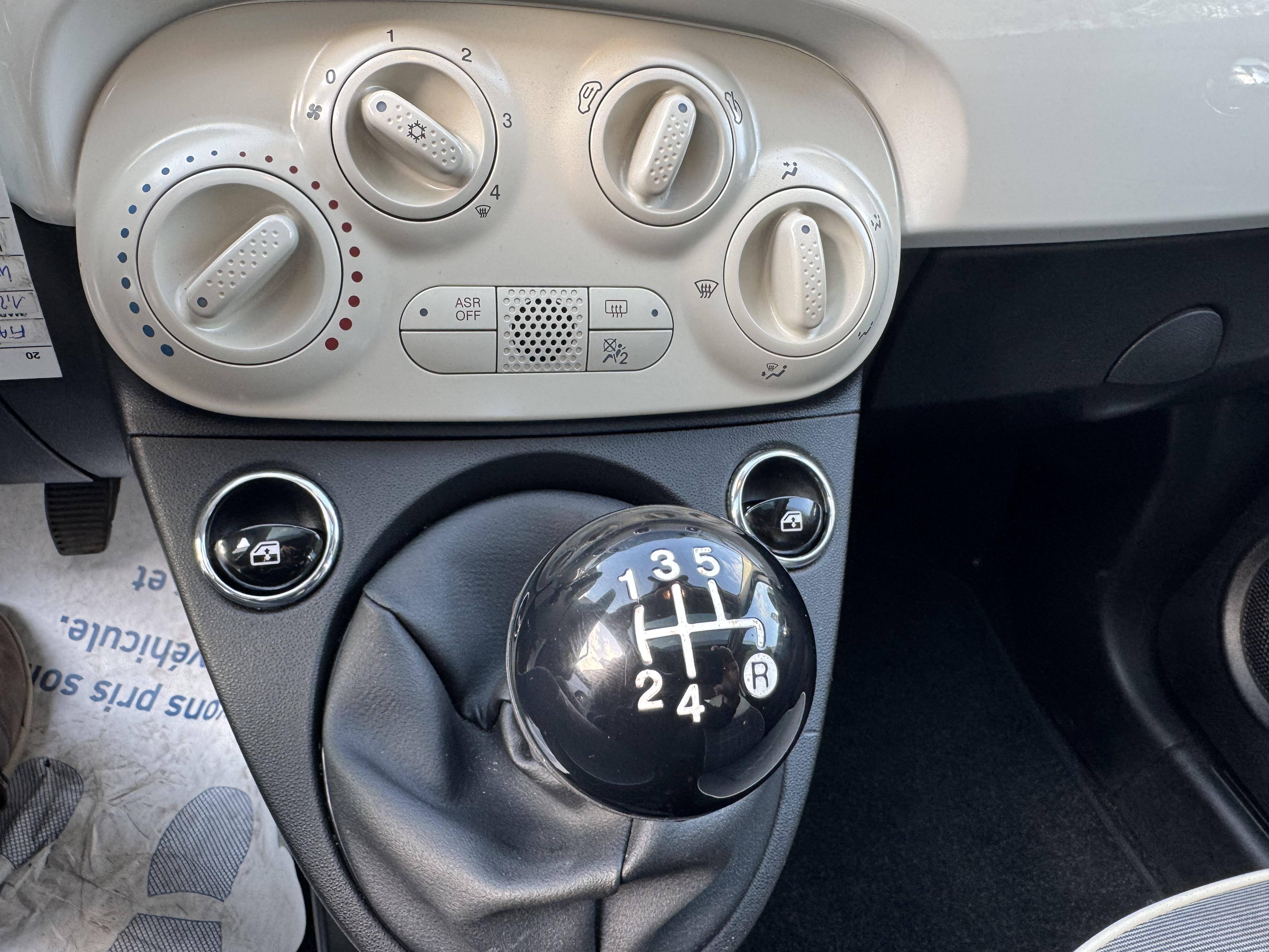 FIAT 500 1.2 69 ch Eco Pack Lounge - Véhicule Occasion - Océane Auto FIAT 500 1.2 69 ch Eco Pack Lounge - Véhicule Occasion Océane Auto