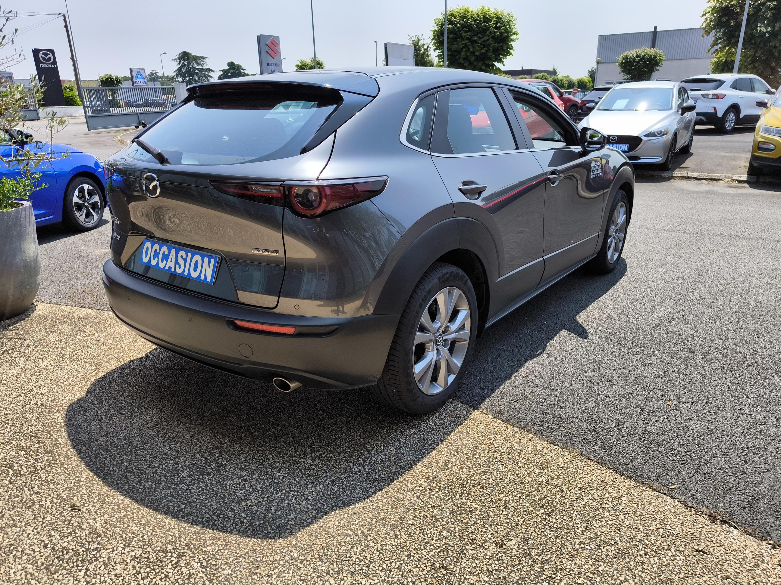 MAZDA CX-30 2.0L SKYACTIV-G M Hybrid 122 ch 4x2 BVA6 Style - Véhicule Occasion - Océane Auto MAZDA CX-30 2.0L SKYACTIV-G M Hybrid 122 ch 4x2 BVA6 Style - Véhicule Occasion Océane Auto