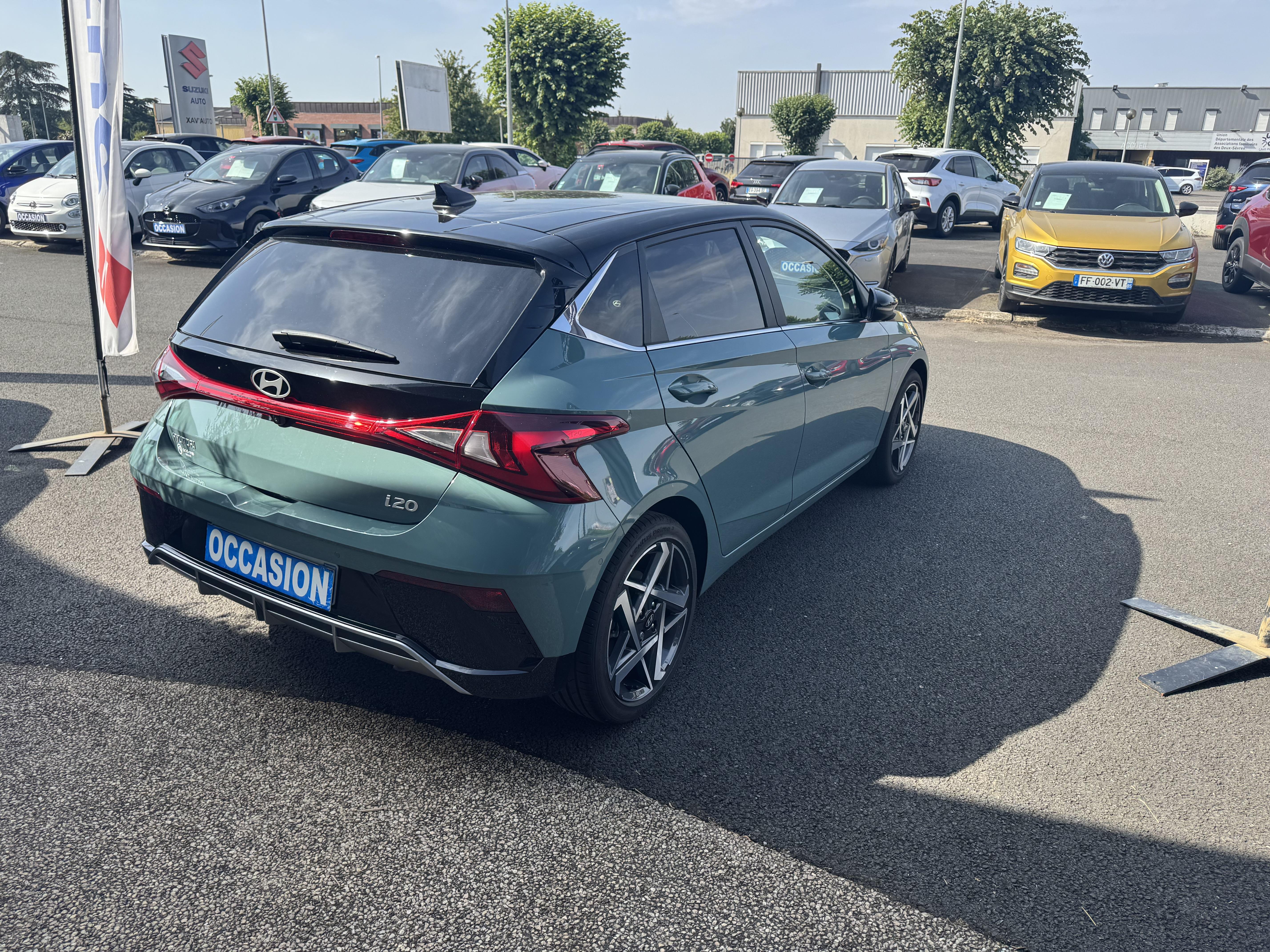 HYUNDAI i20 1.0 T-GDi 100 DCT-7 Hybrid 48V Executive - Véhicule Occasion - Océane Auto HYUNDAI i20 1.0 T-GDi 100 DCT-7 Hybrid 48V Executive - Véhicule Occasion Océane Auto