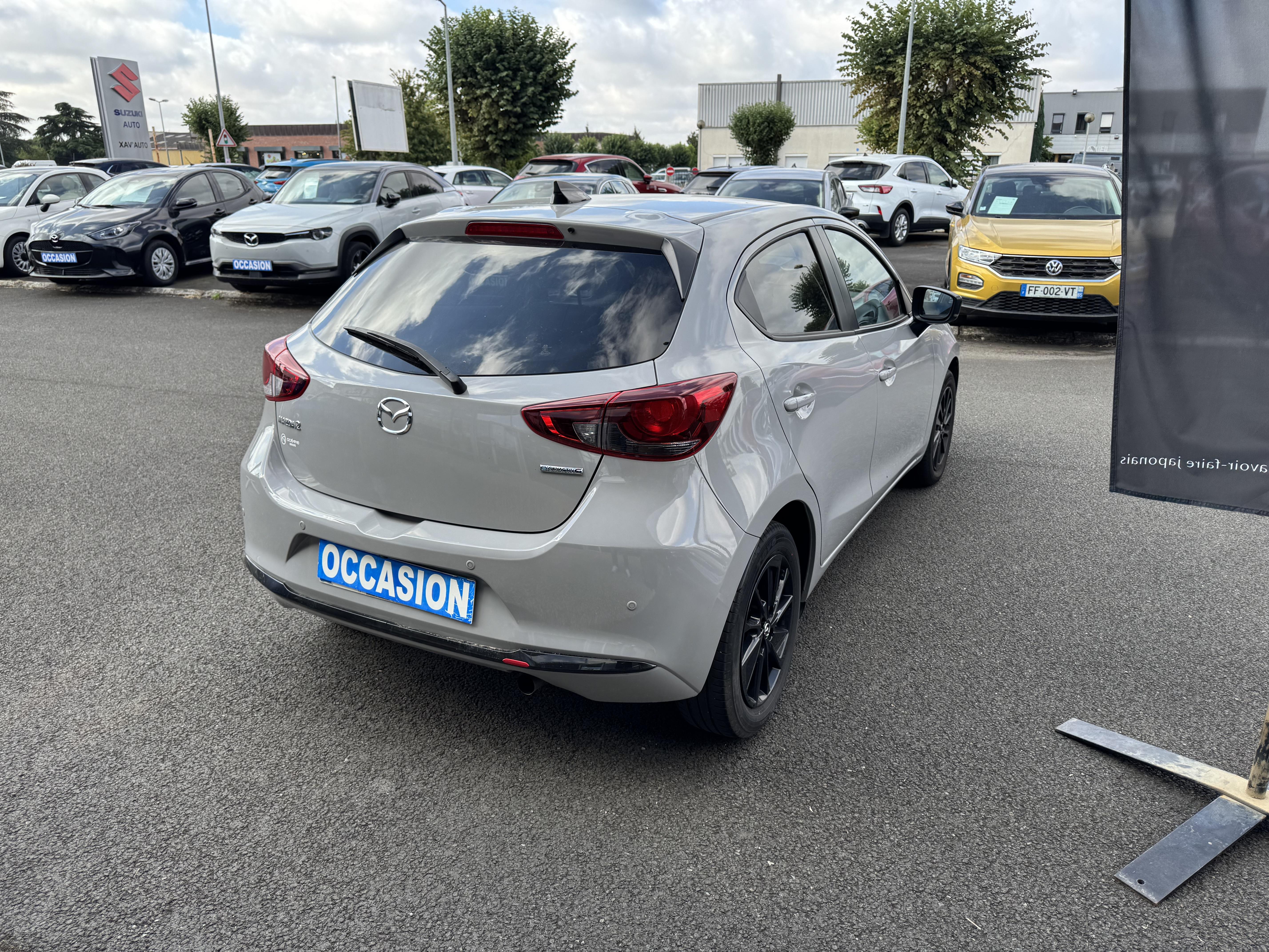 MAZDA Mazda2 1.5L e-SKYACTIV G M Hybrid 90ch Homura Navigation - Véhicule Occasion - Océane Auto MAZDA Mazda2 1.5L e-SKYACTIV G M Hybrid 90ch Homura Navigation - Véhicule Occasion Océane Auto