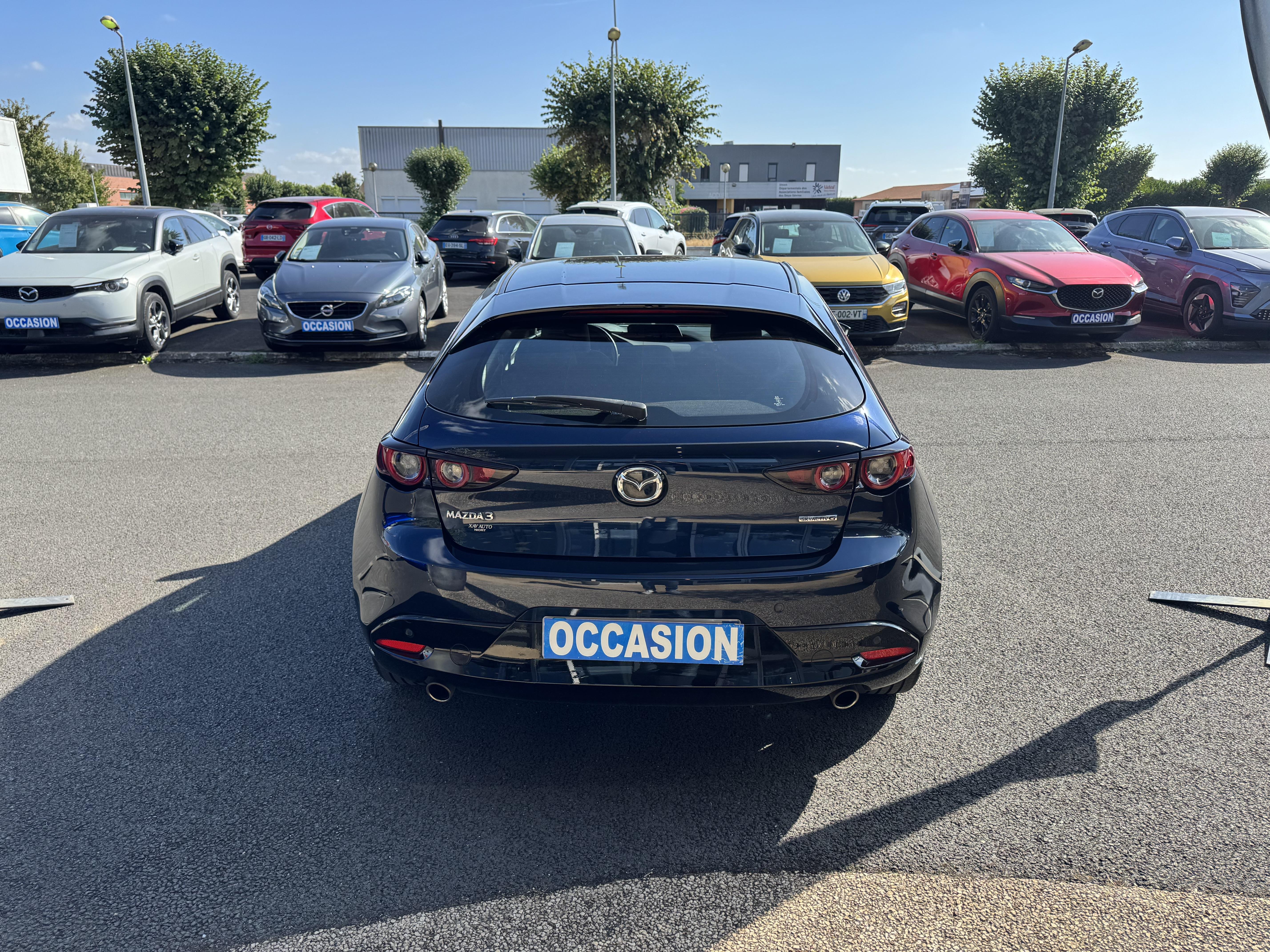 MAZDA Mazda3 5 portes 2.0L SKYACTIV-G M Hybrid 122 ch BVM6 Style - Véhicule Occasion - Océane Auto MAZDA Mazda3 5 portes 2.0L SKYACTIV-G M Hybrid 122 ch BVM6 Style - Véhicule Occasion Océane Auto