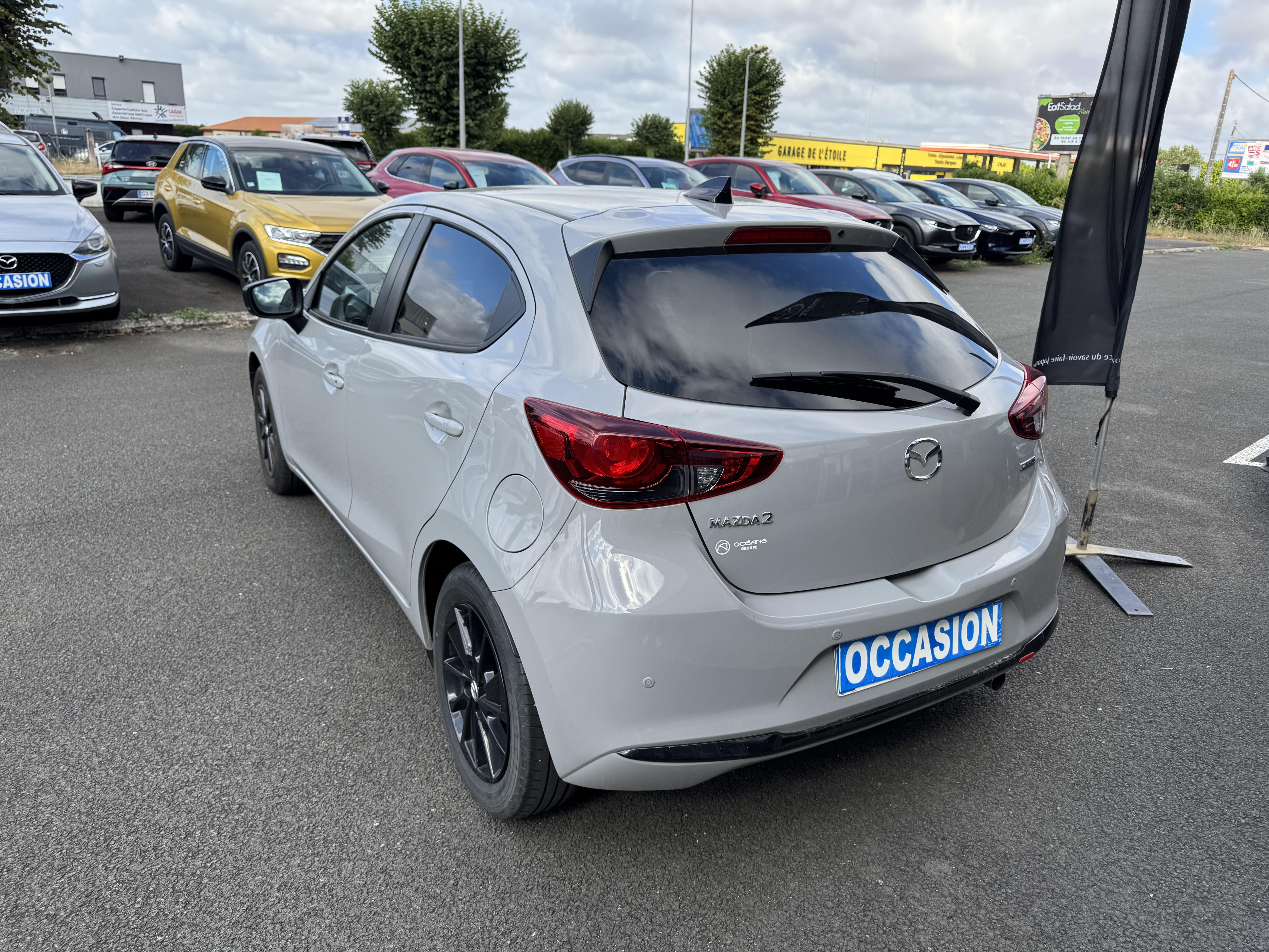MAZDA Mazda2 1.5L e-SKYACTIV G M Hybrid 90ch Homura Navigation - Véhicule Occasion - Océane Auto MAZDA Mazda2 1.5L e-SKYACTIV G M Hybrid 90ch Homura Navigation - Véhicule Occasion Océane Auto